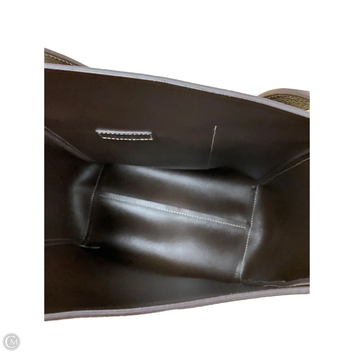 Handbag Leather By J Mclaughlin, Size: Medium
