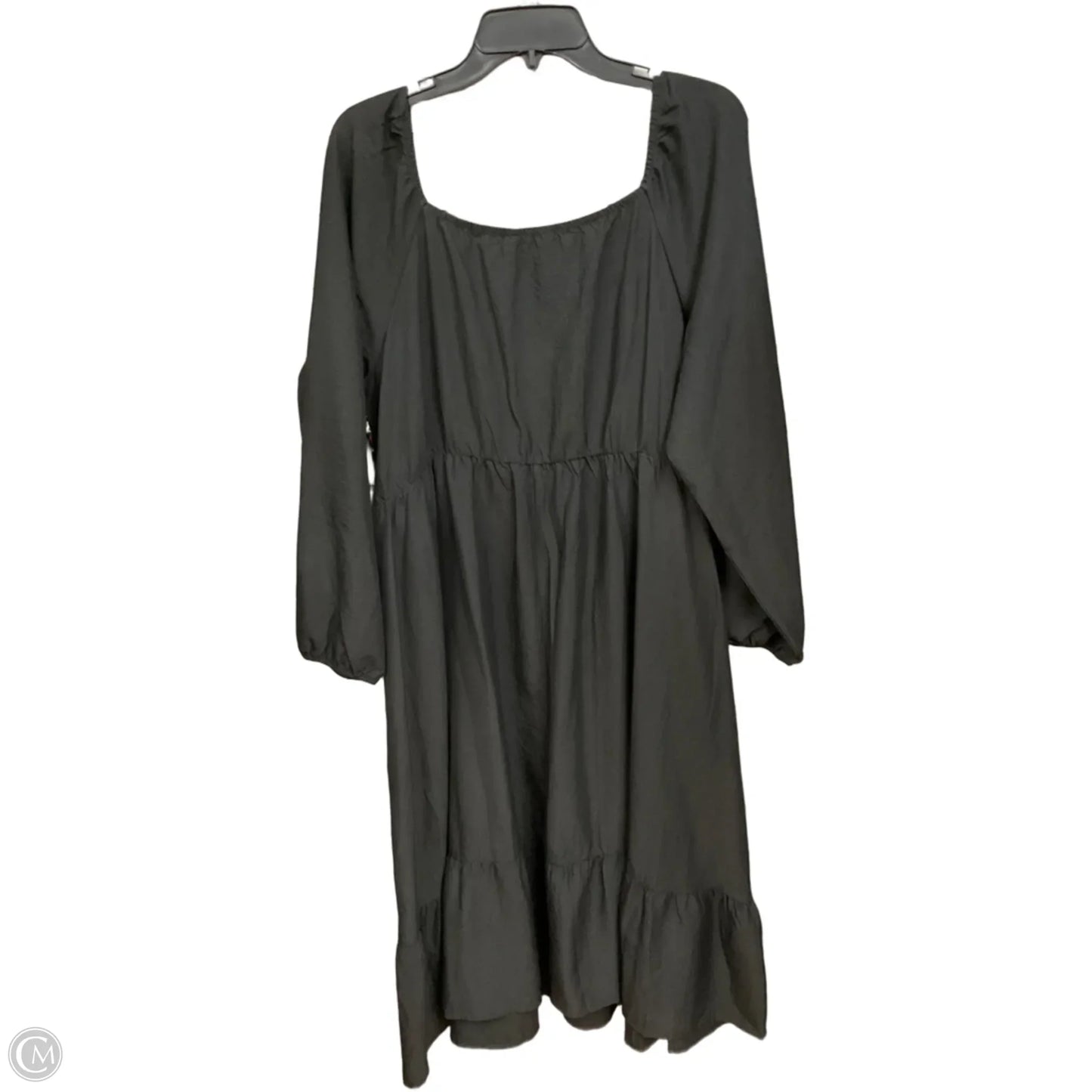 Dress Casual Midi By Bloomchic In Black, Size: 1x