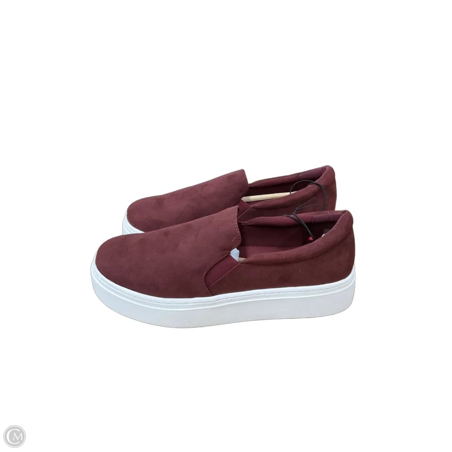 Shoes Flats By Lane Bryant In Maroon, Size: 8