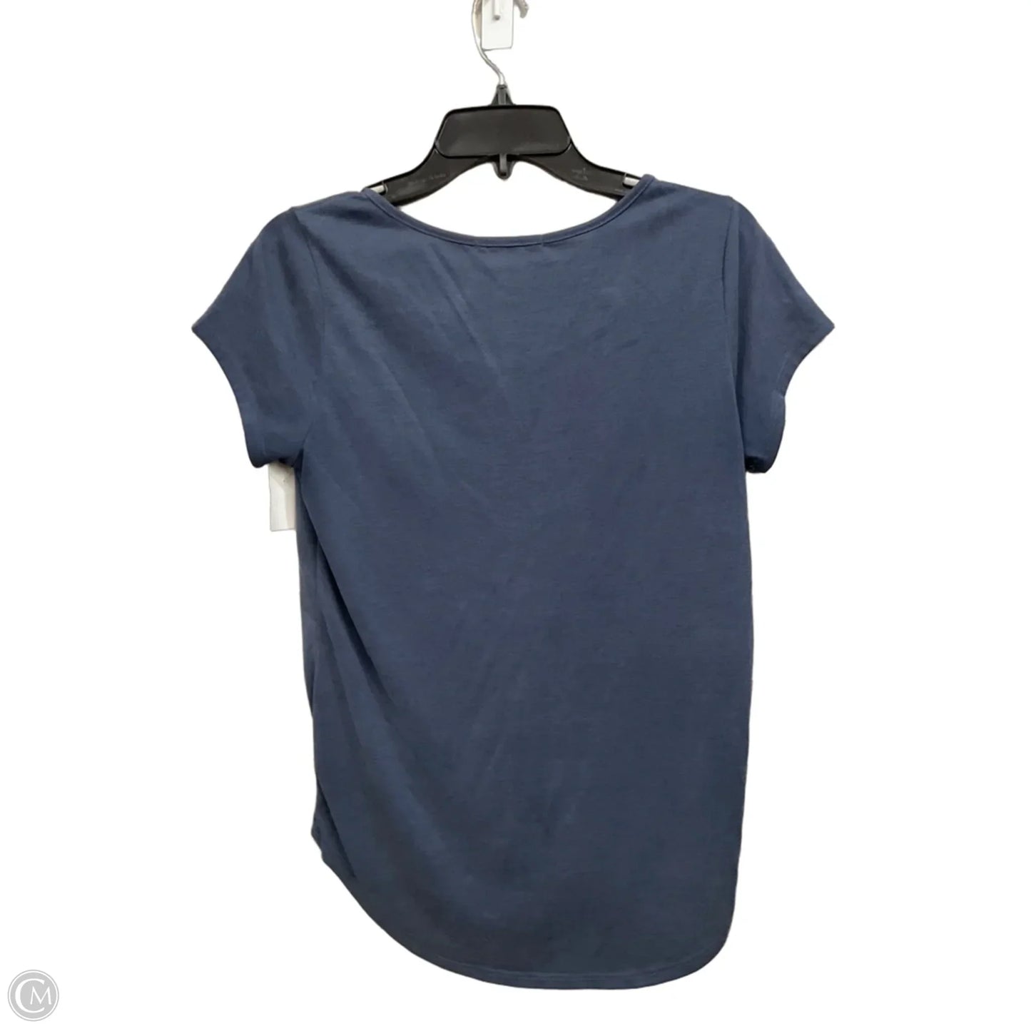 Top Short Sleeve By Green Envelope In Blue, Size: S