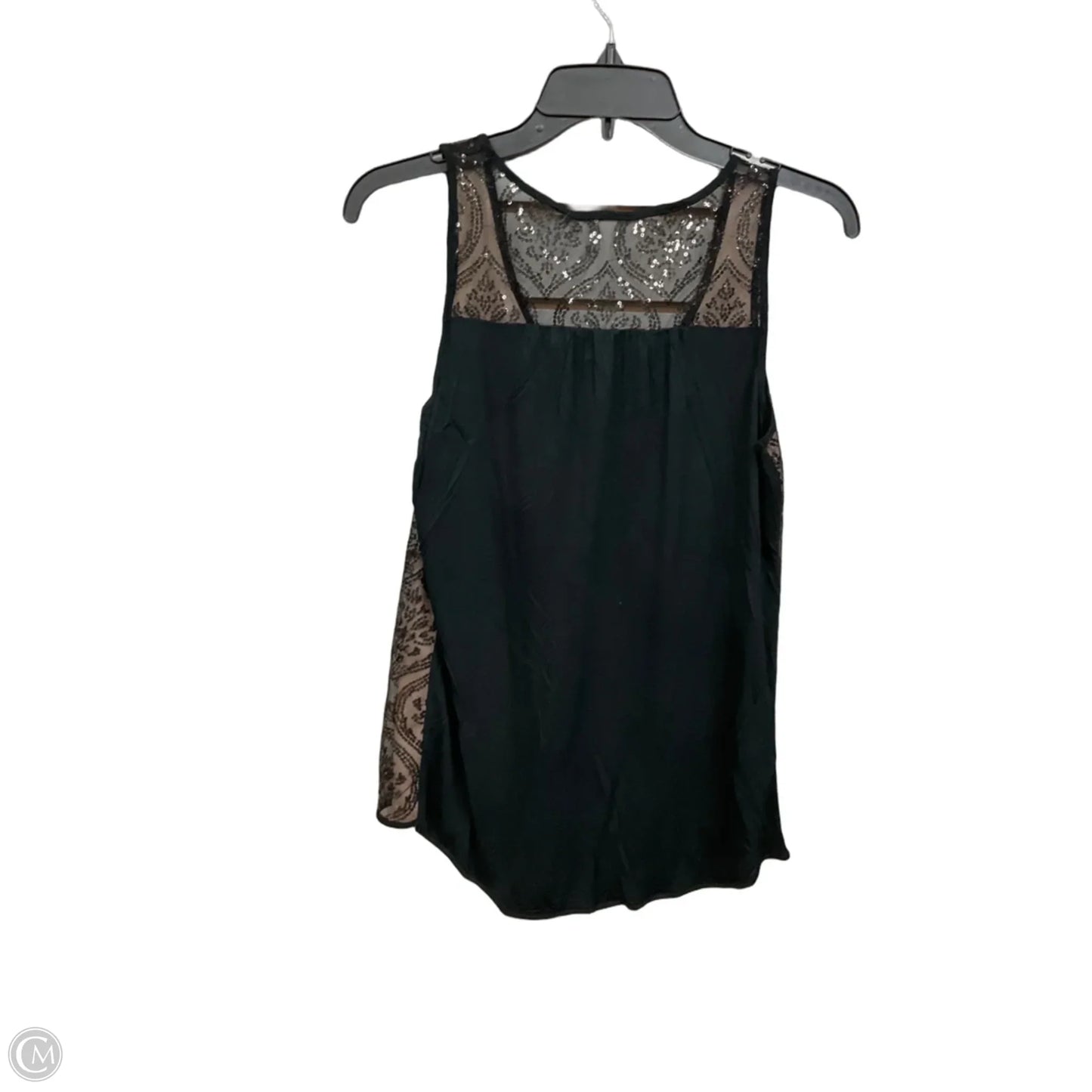 Top Sleeveless By Limited In Black, Size: S