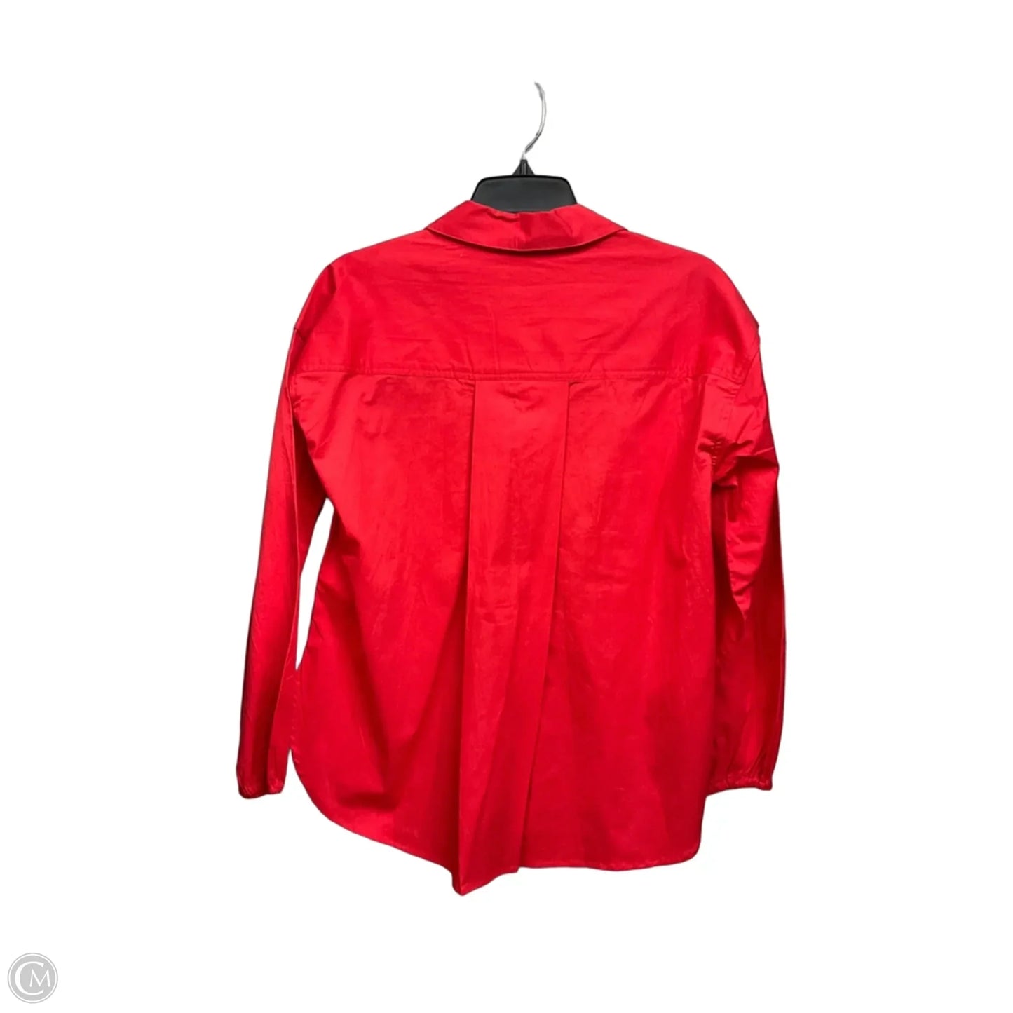 Blouse Long Sleeve By Sundry In Red, Size: S
