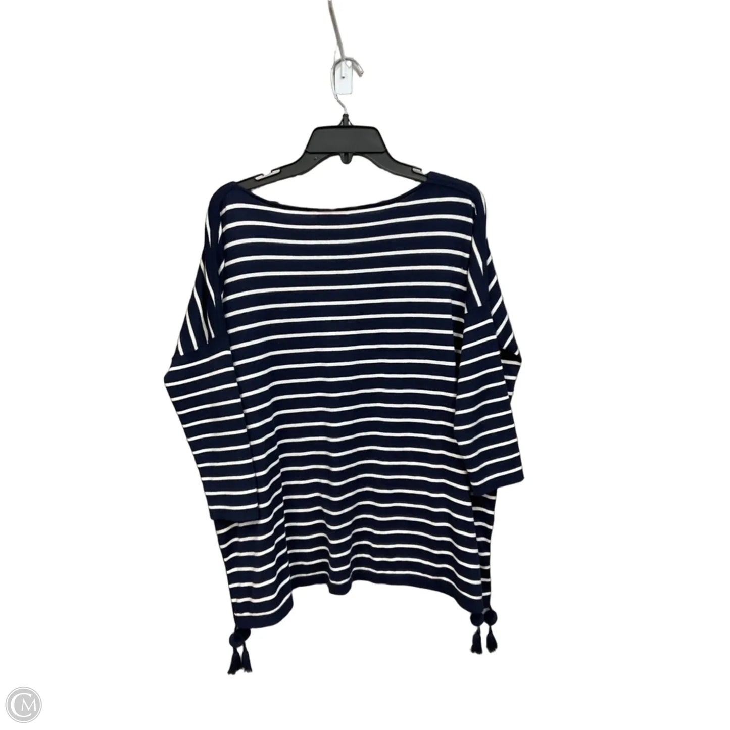 Top Long Sleeve Designer By Lilly Pulitzer In Striped Pattern, Size: M