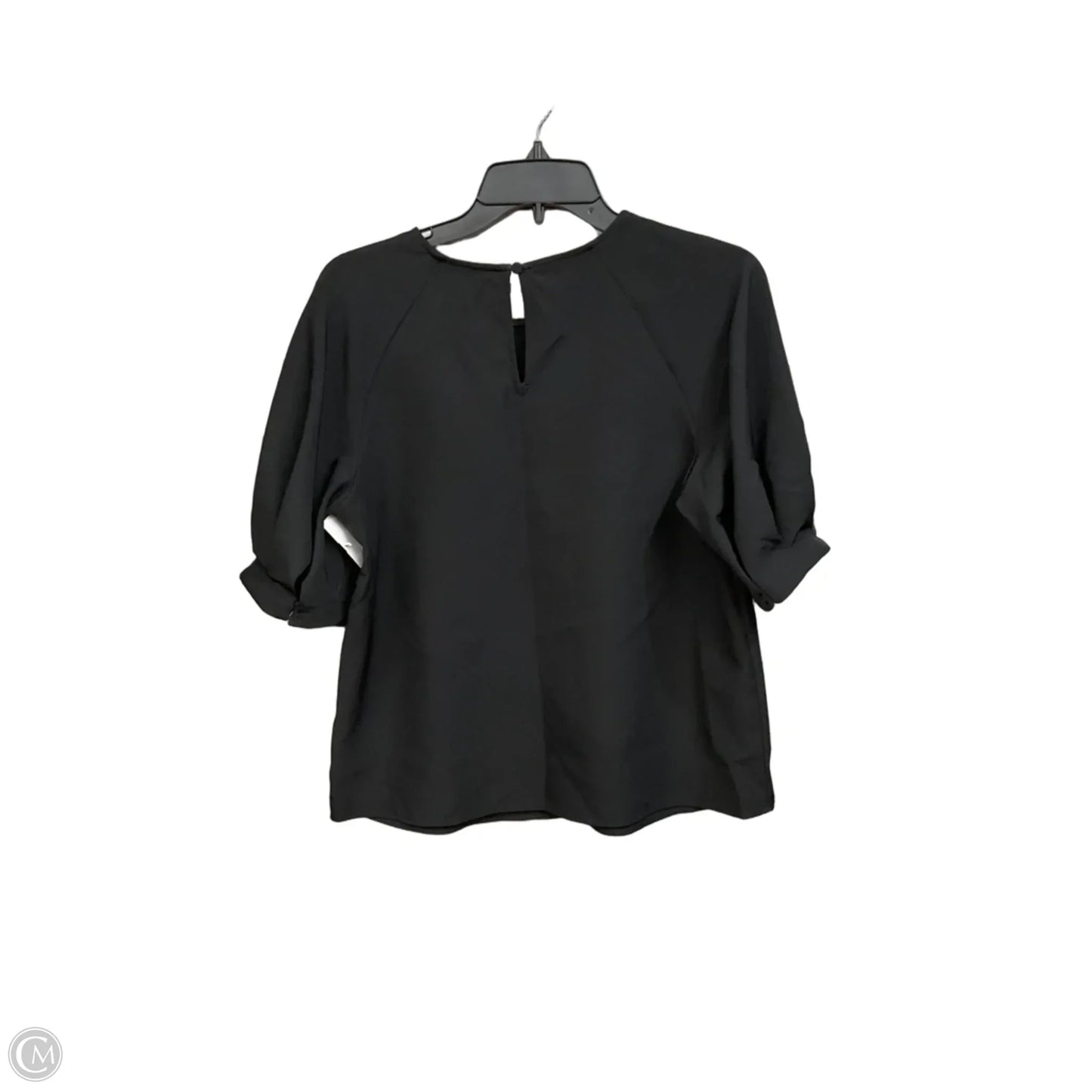 Top Short Sleeve By Express In Black, Size: S