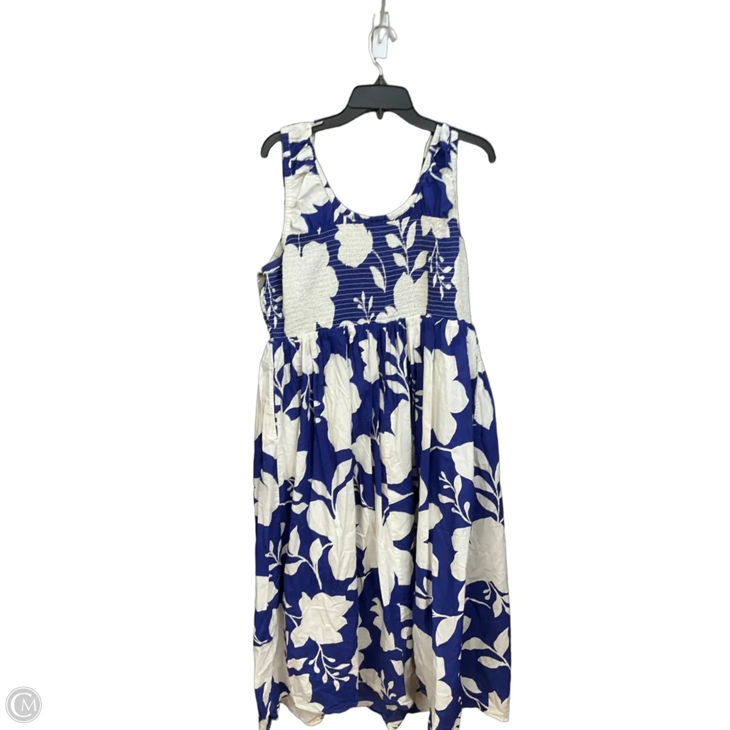 Dress Casual Midi By Lane Bryant In Floral Print, Size: 2x