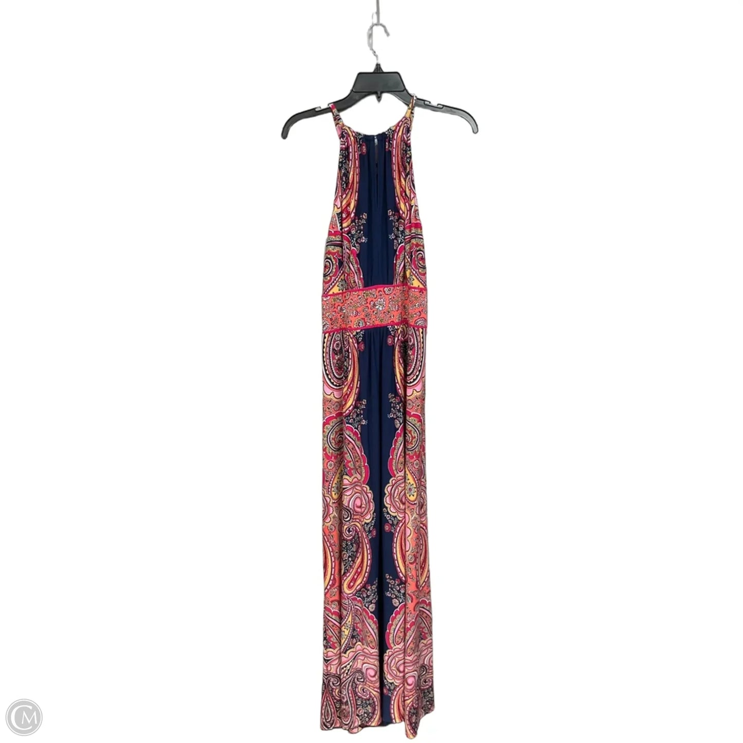 Dress Casual Maxi By London Times In Paisley Print, Size: L