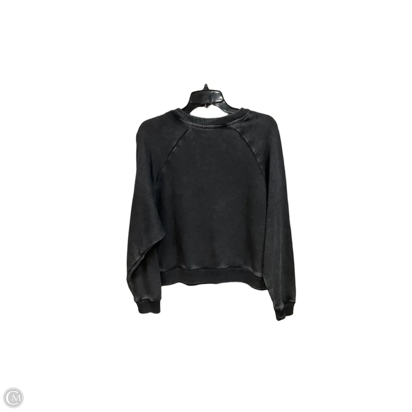 Sweatshirt Crewneck By Cme In Black & Red, Size: L