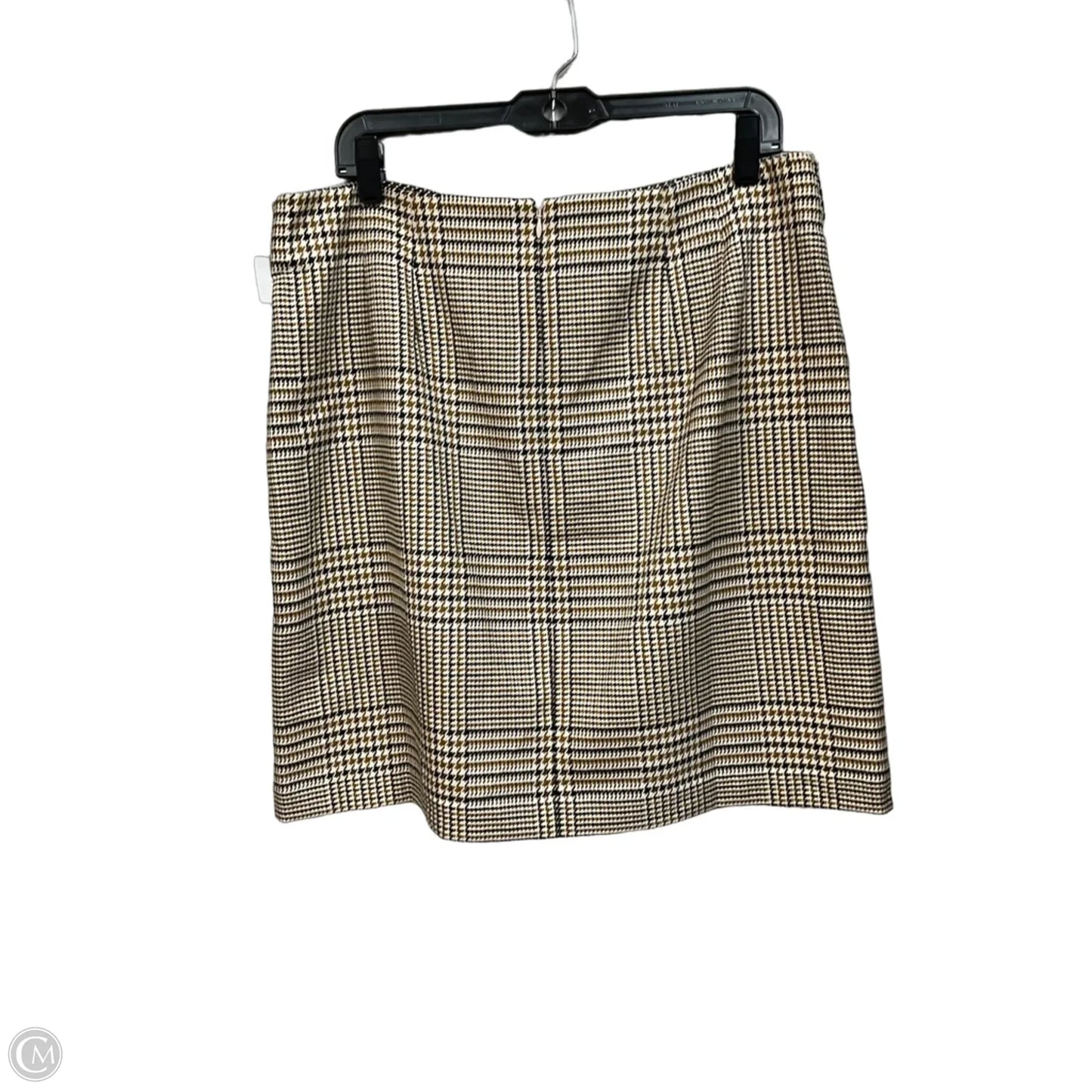 Skirt Midi By Ann Taylor In Checkered Pattern, Size: 12