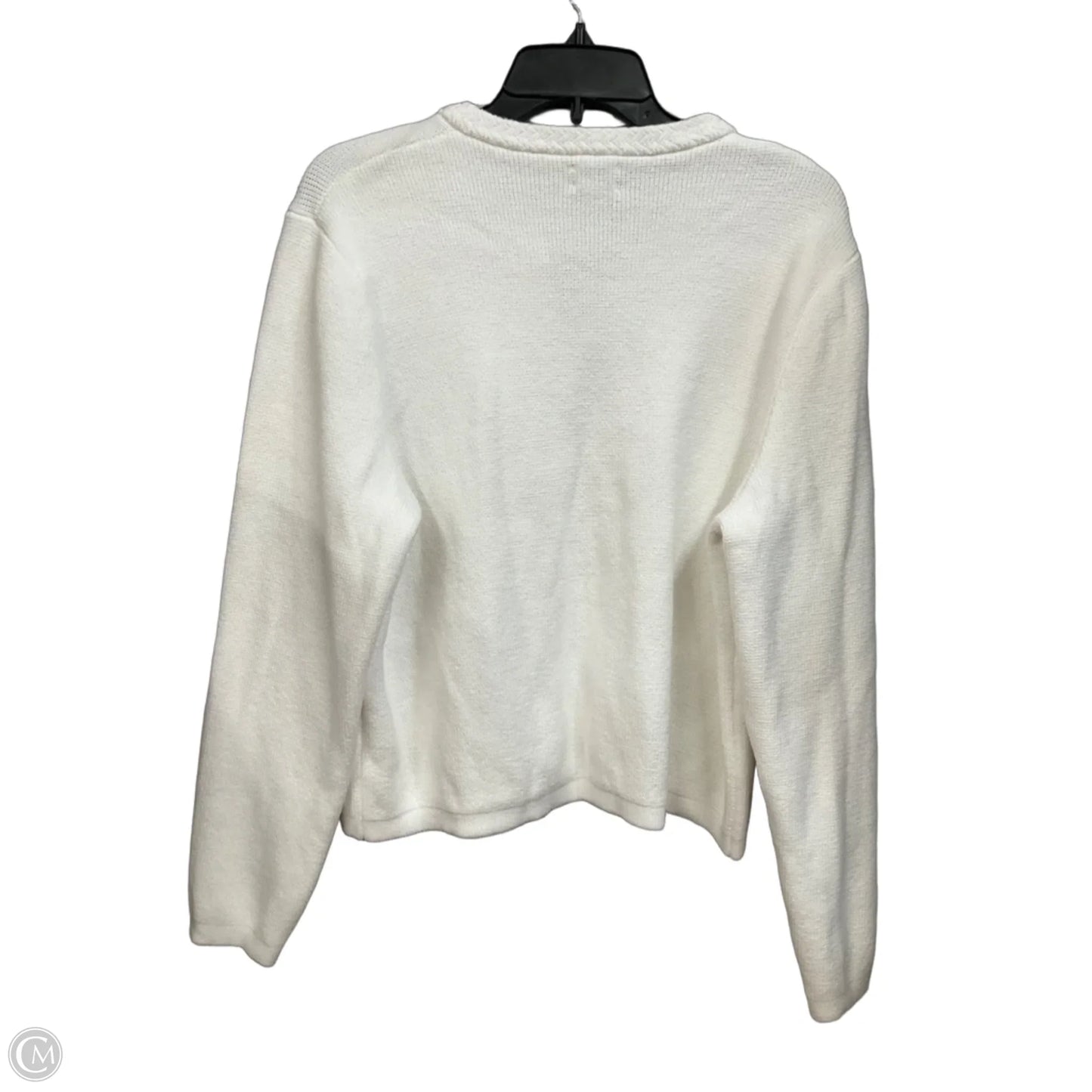 Cardigan By J. Crew In White, Size: Xl