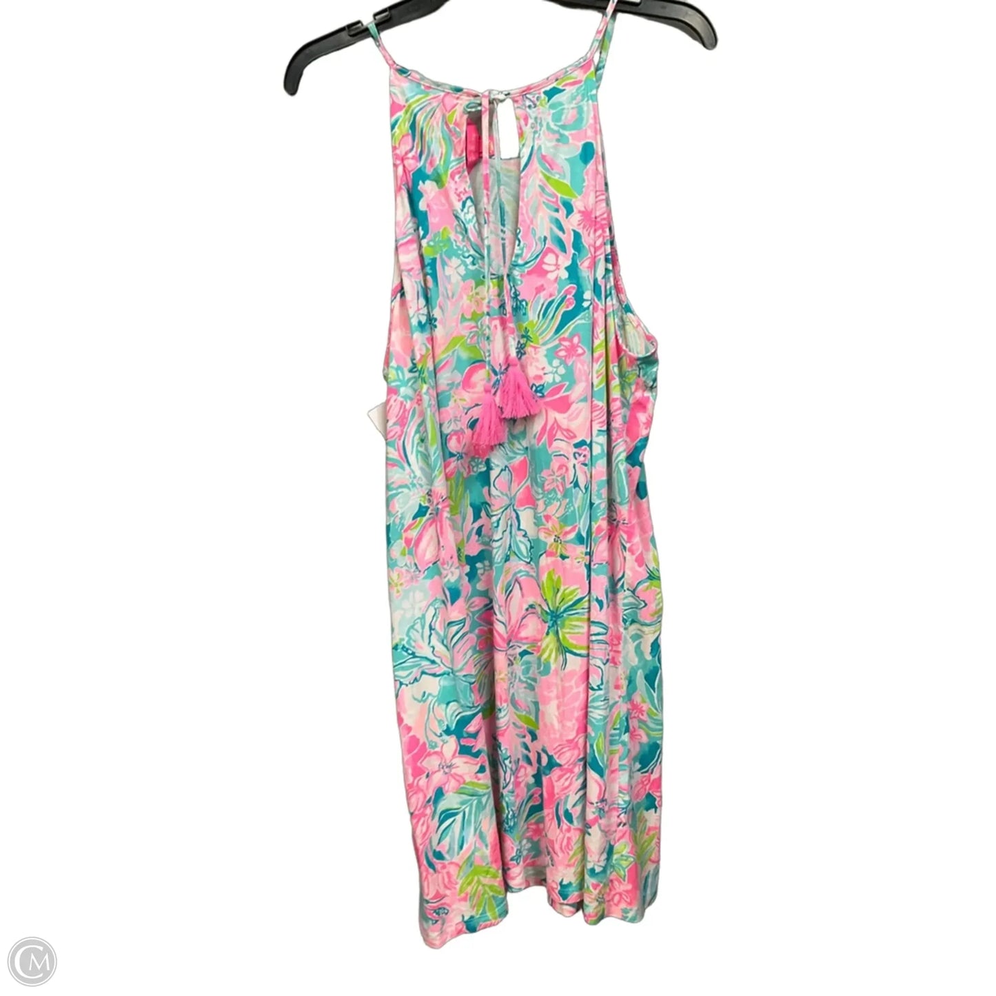 Dress Designer By Lilly Pulitzer In Floral Print, Size: Xl