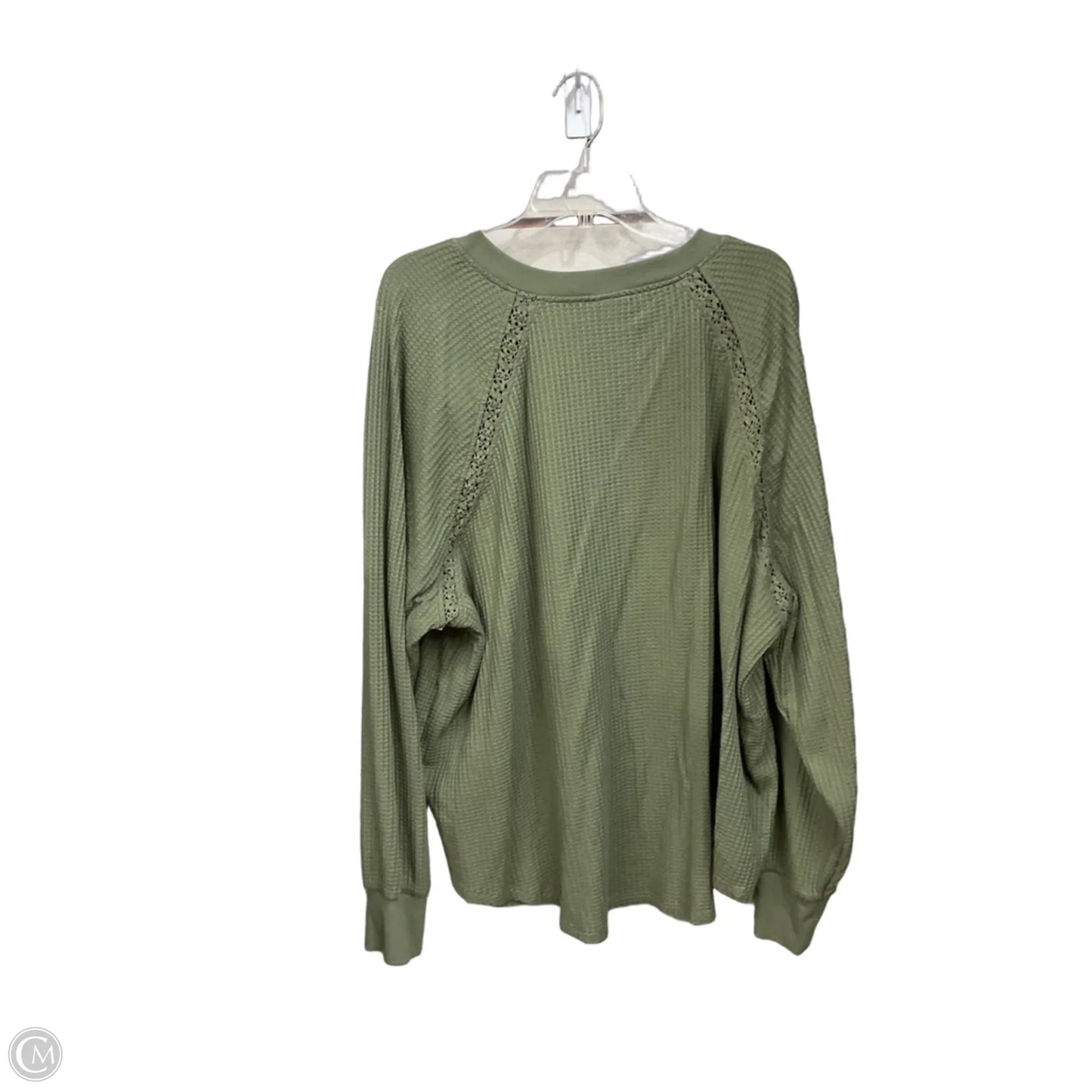Top Long Sleeve By Torrid In Green, Size: 3x