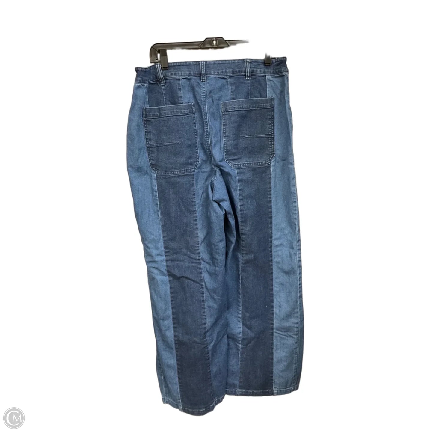 Jeans Wide Leg By Inc In Blue Denim, Size: 16