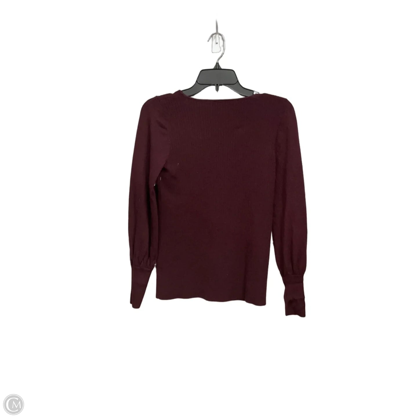 Sweater By Talbots In Maroon, Size: S