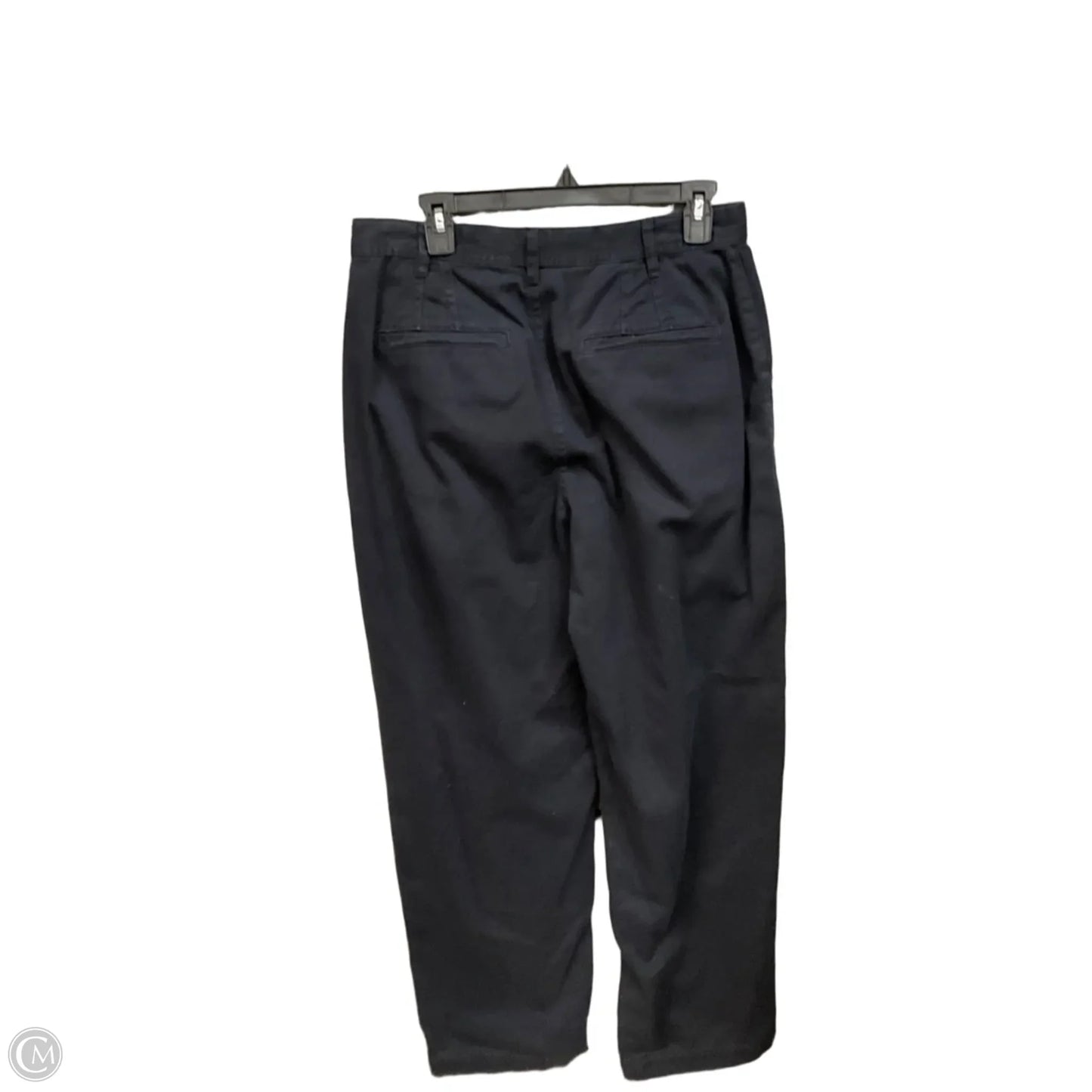 Jeans Straight By Free People In Black Denim, Size: 8