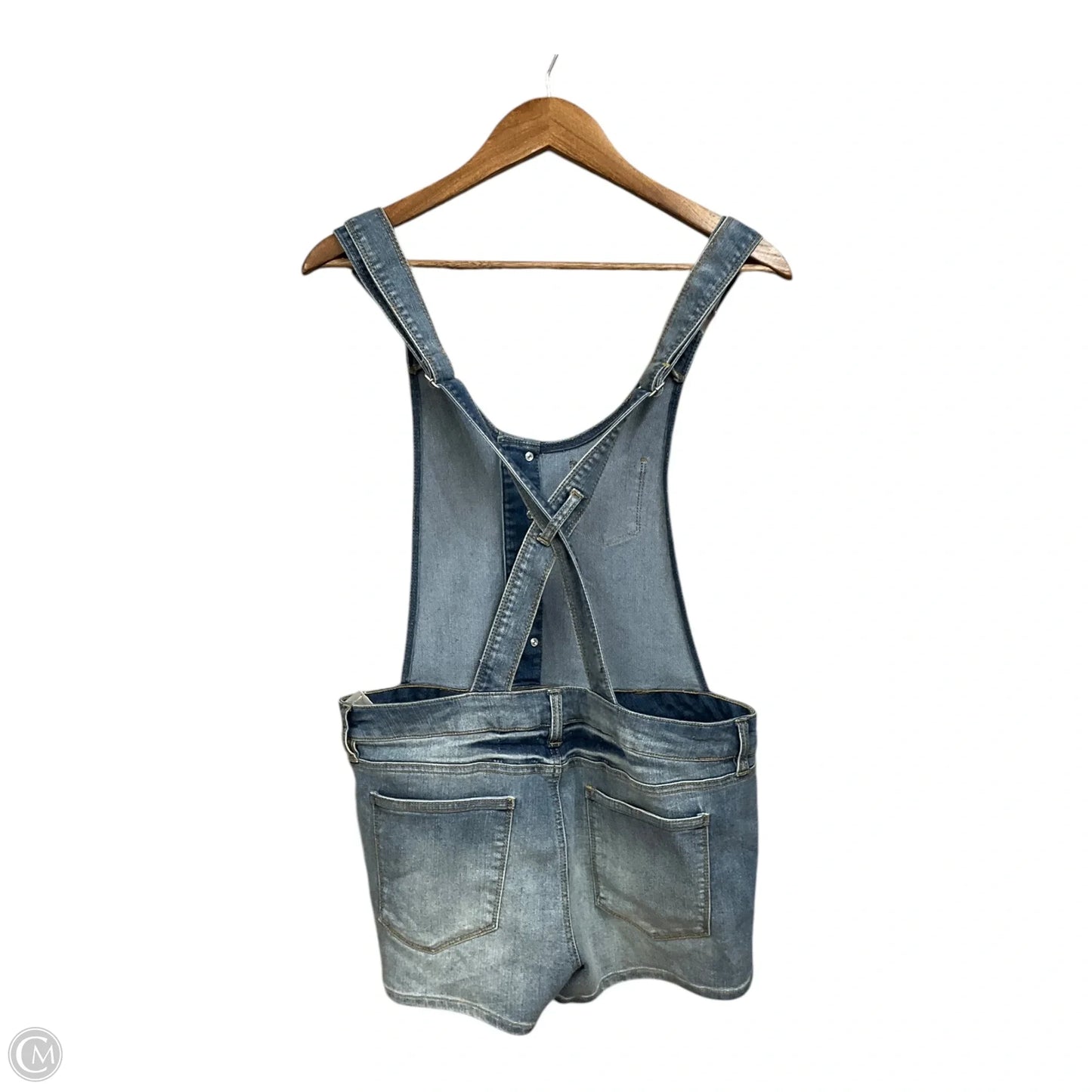 Shortalls By Cmc In Blue Denim, Size: Xl