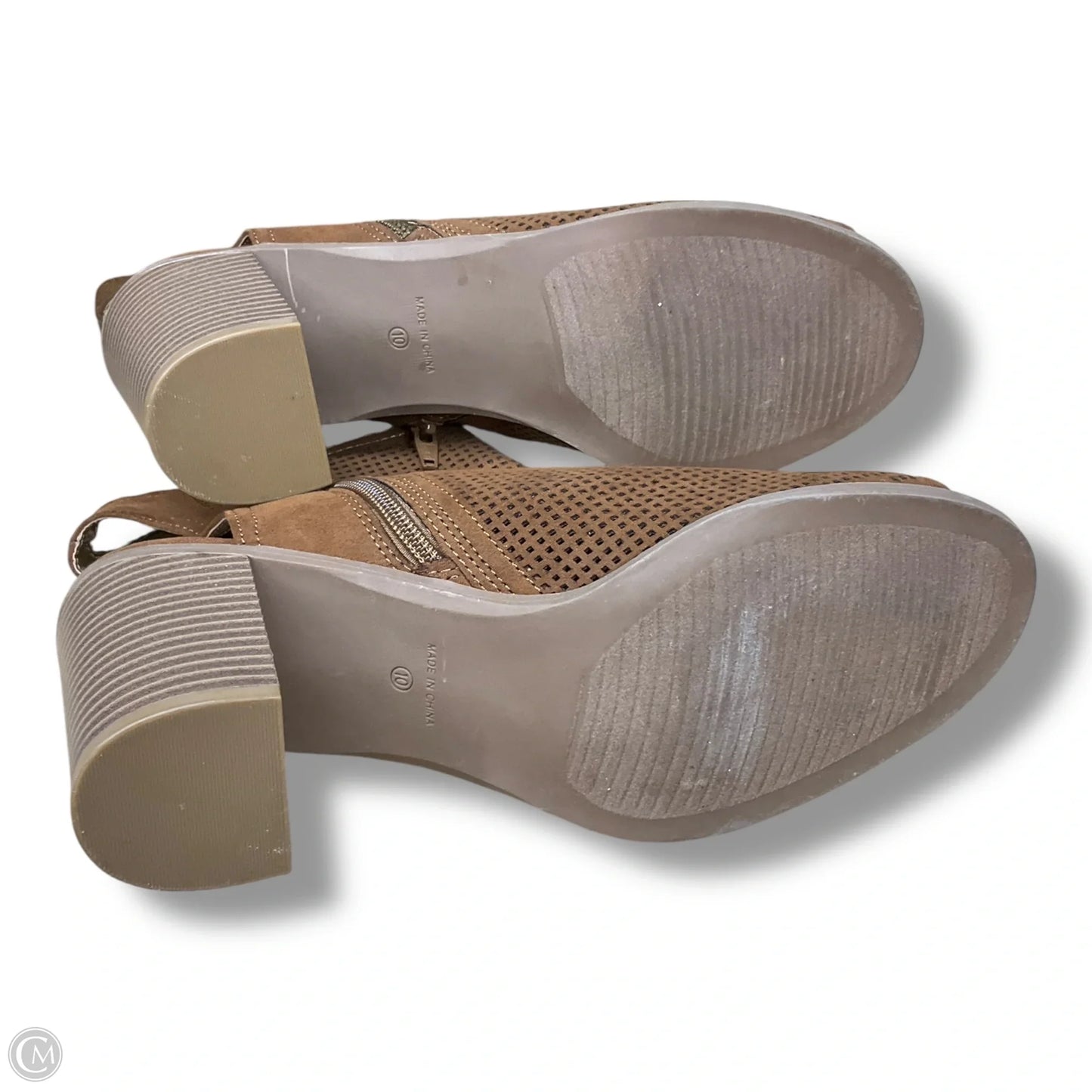 Shoes Heels Block By American Rag In Brown, Size: 10