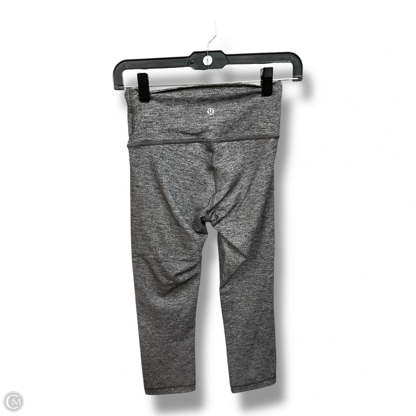 Athletic Capris By Lululemon In Grey, Size: S