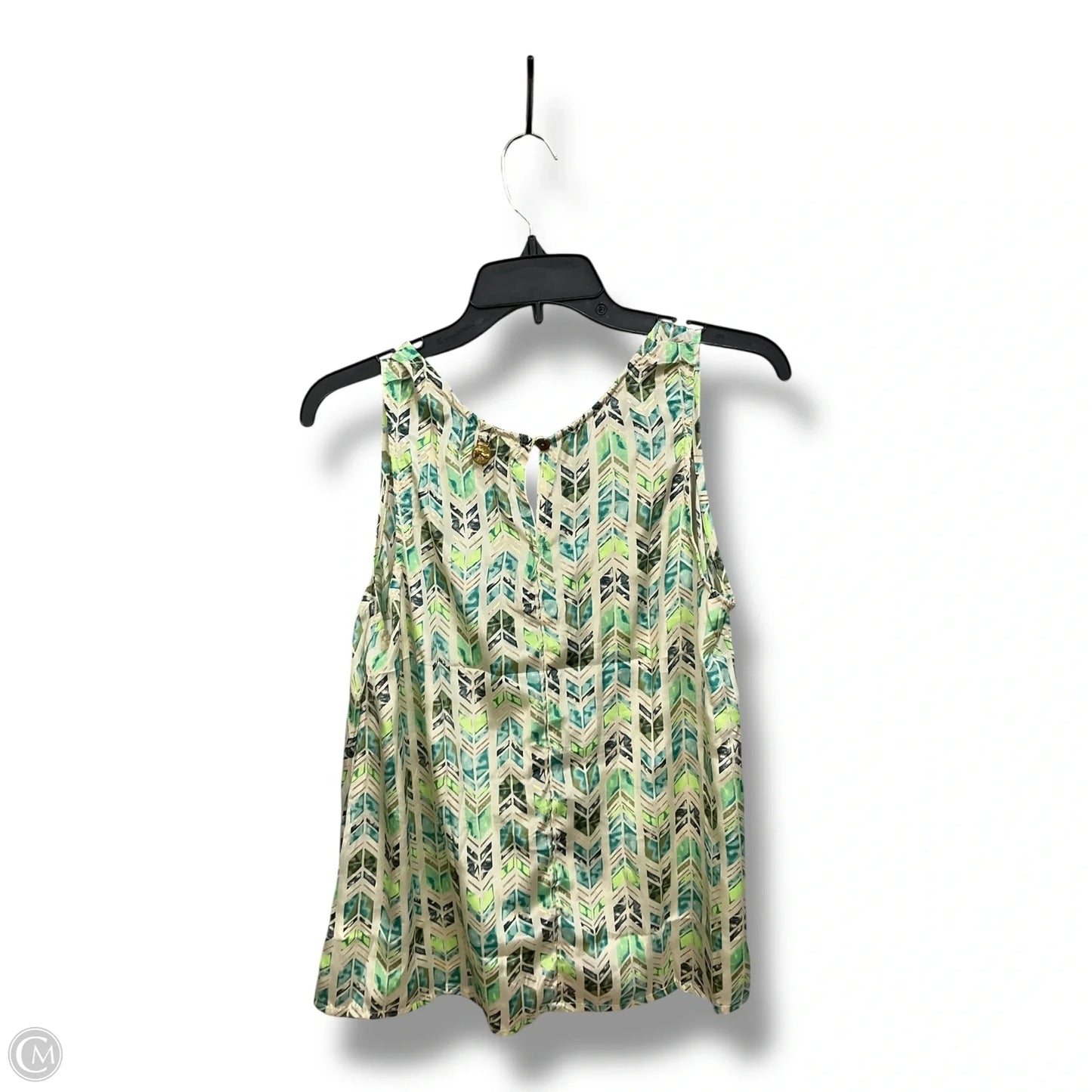 Top Sleeveless By Cmc In Multi-colored, Size: M