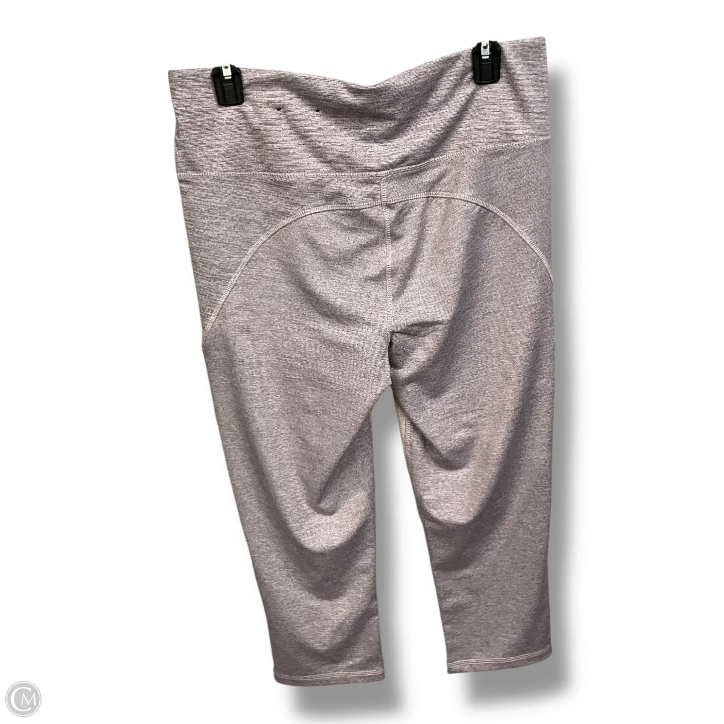 Athletic Capris By Rbx In Pink & Purple, Size: L