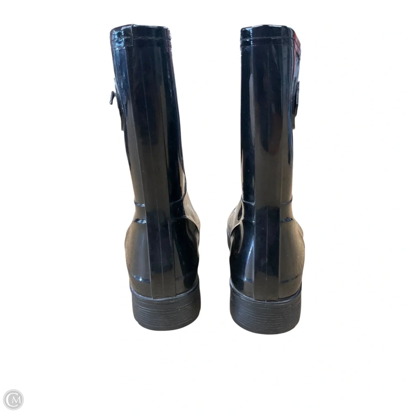 Boots Rain By Clothes Mentor In Black, Size: 10