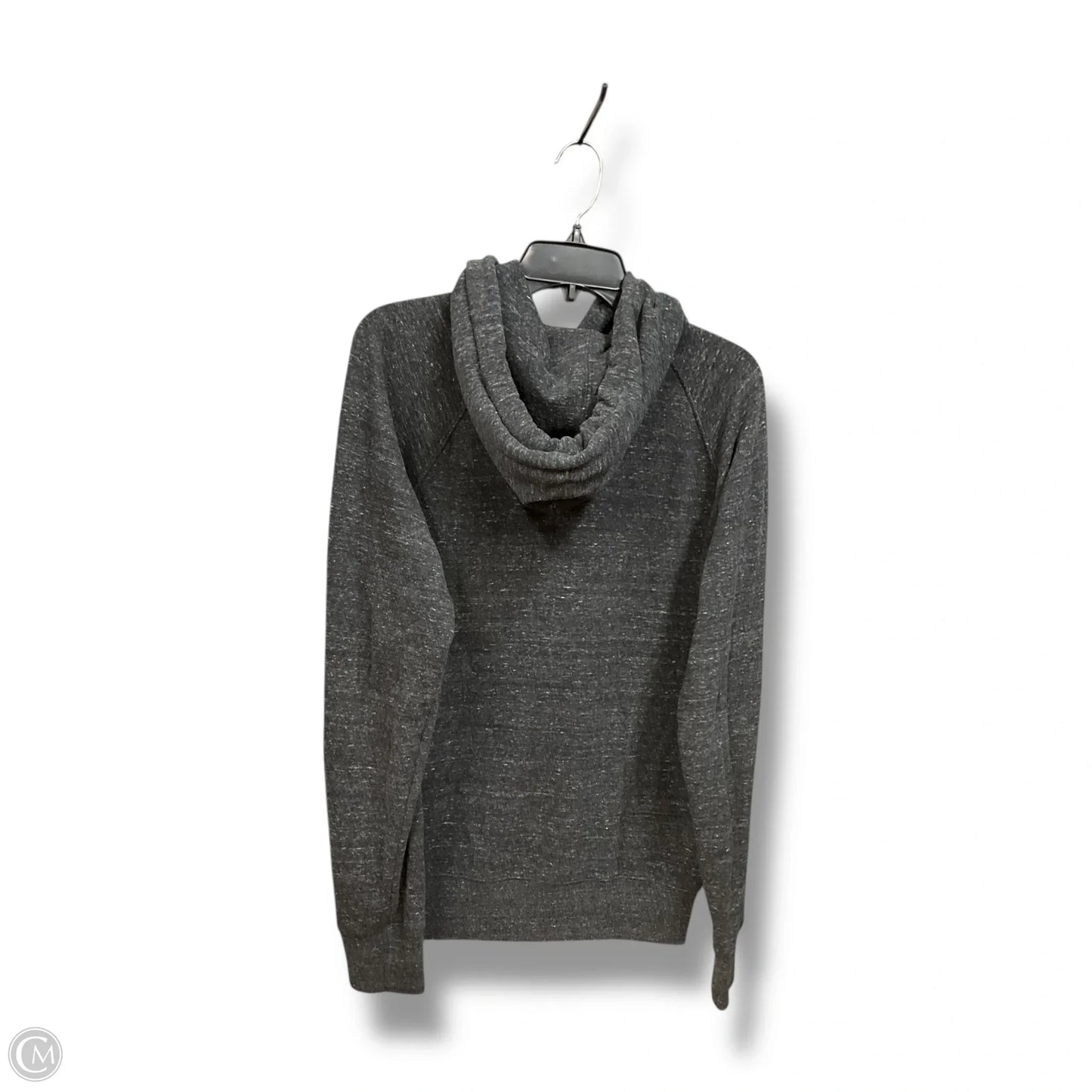 Sweatshirt Hoodie By Homage In Grey & Red, Size: M