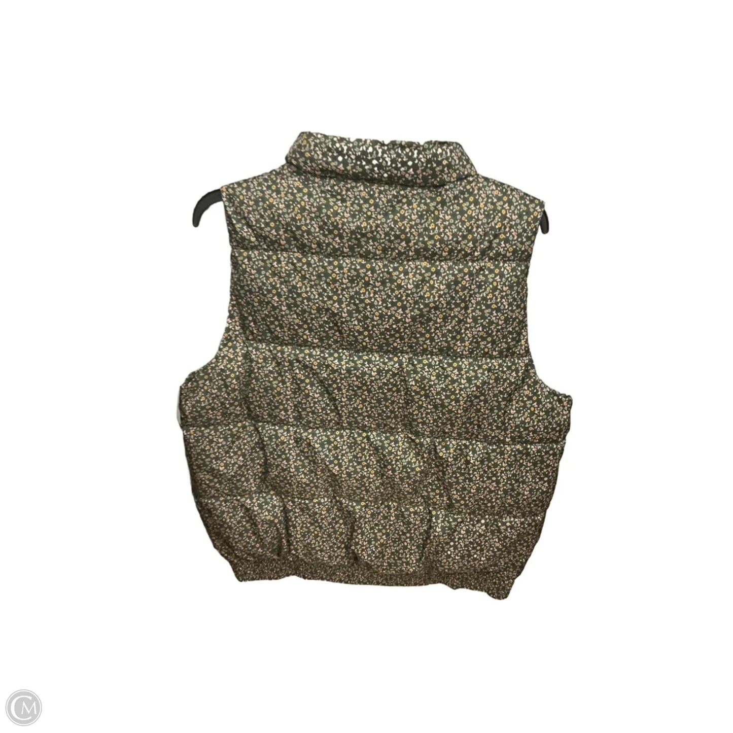 Vest Puffer & Quilted By Universal Thread In Floral Print, Size: M