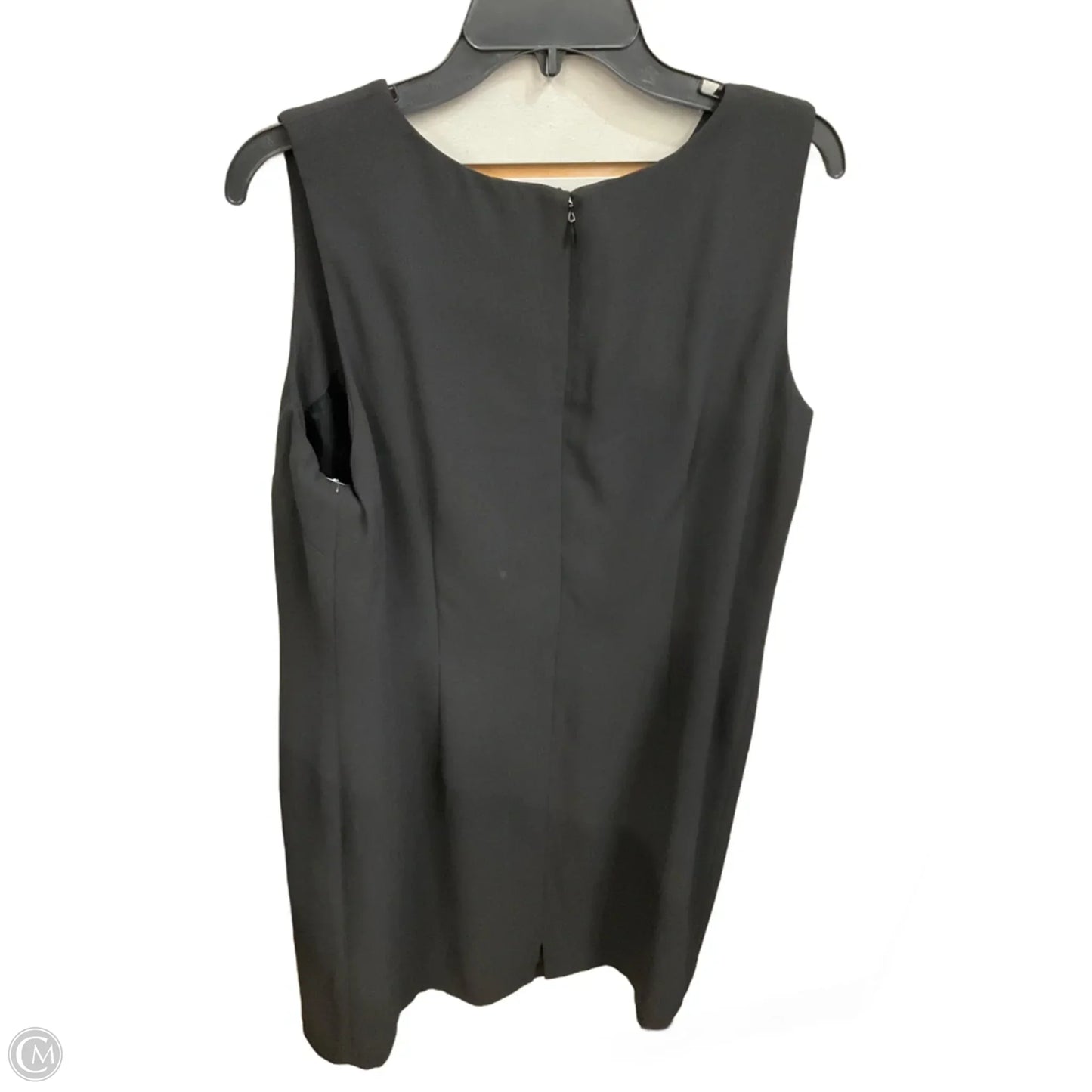 Dress Work By David Warren In Black, Size: Xl