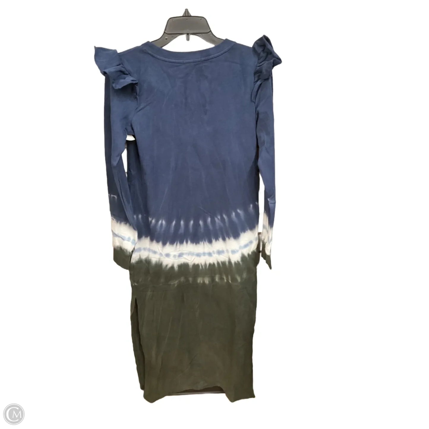 Dress Casual Maxi By Z Supply In Blue & Green, Size: S