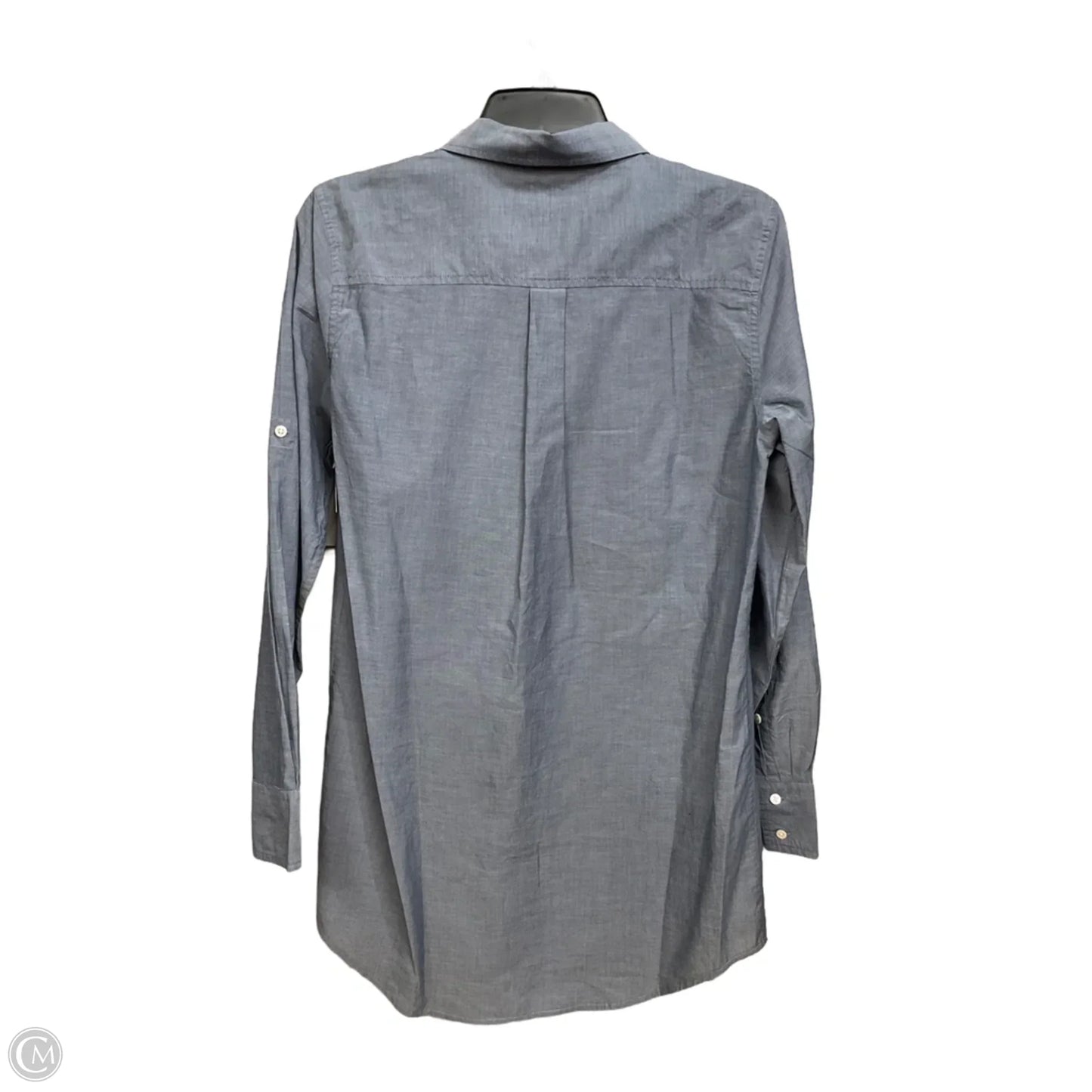 Tunic Long Sleeve By J. Crew In Blue, Size: S