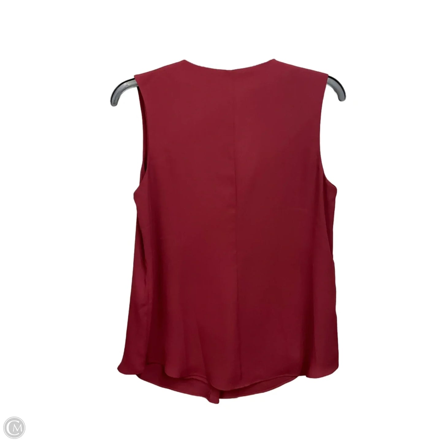 Top Sleeveless By White House Black Market In Maroon, Size: Xs