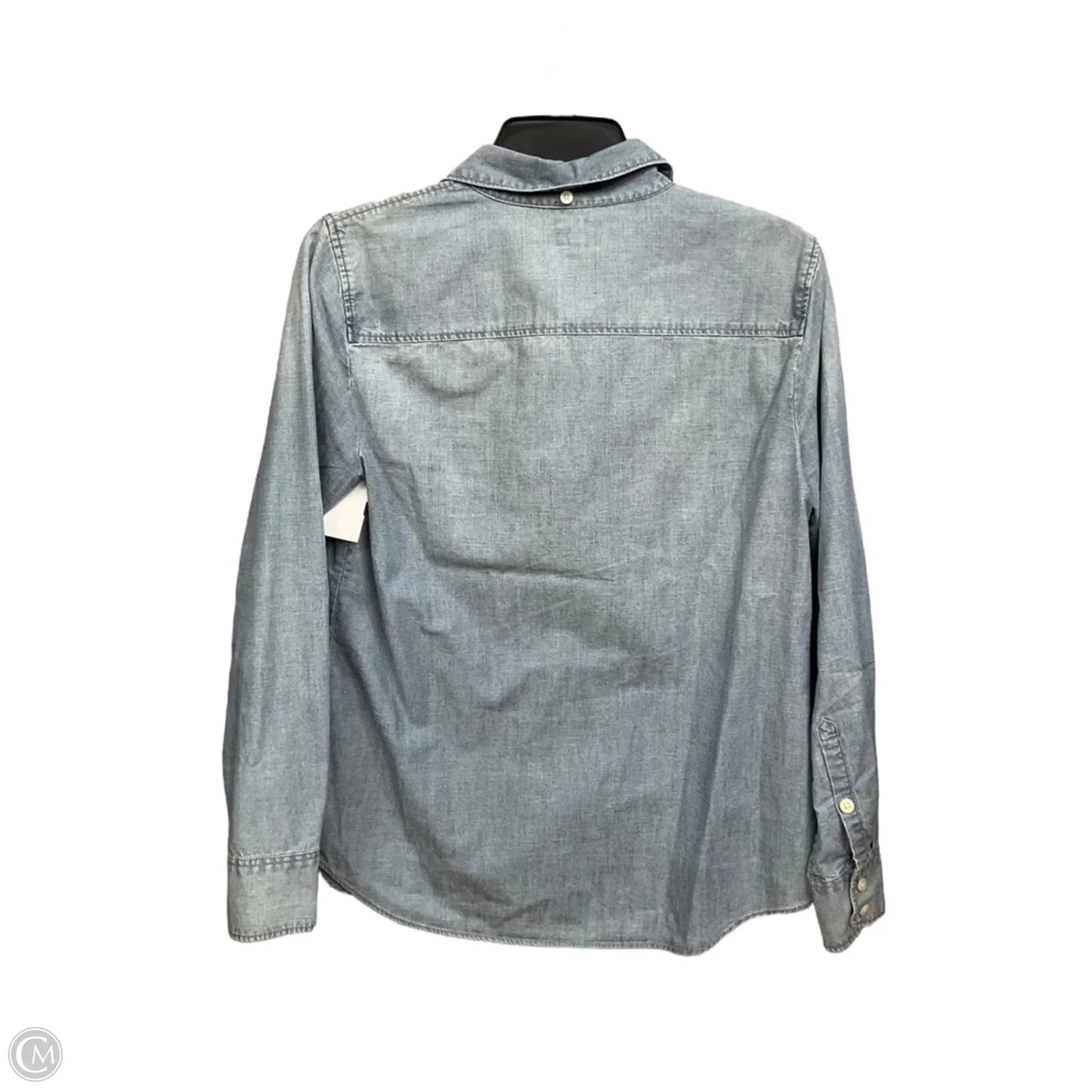 Top Long Sleeve By J. Crew In Blue, Size: S