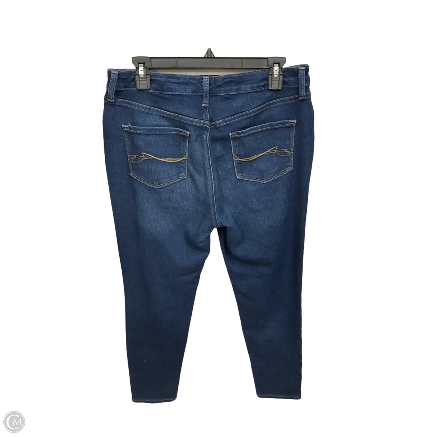 Jeans Skinny By Gloria Vanderbilt In Blue Denim, Size: 10