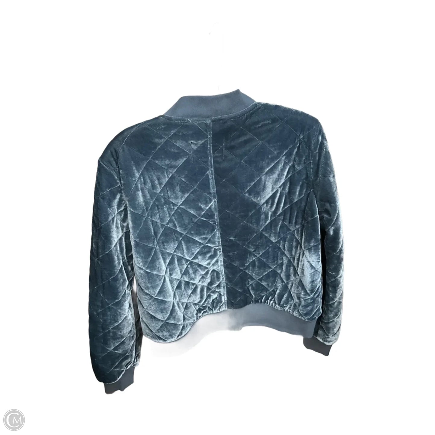 Jacket Puffer & Quilted By 7 For All Mankind In Blue, Size: M