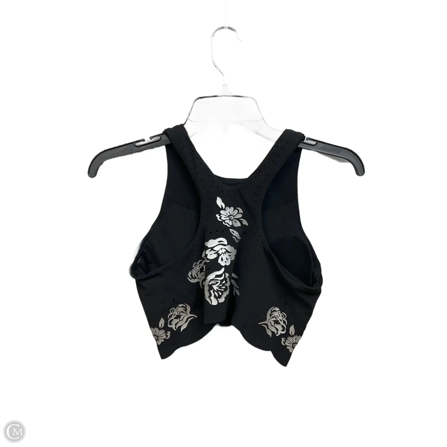 Athletic Bra By Athleta In Black & White, Size: S