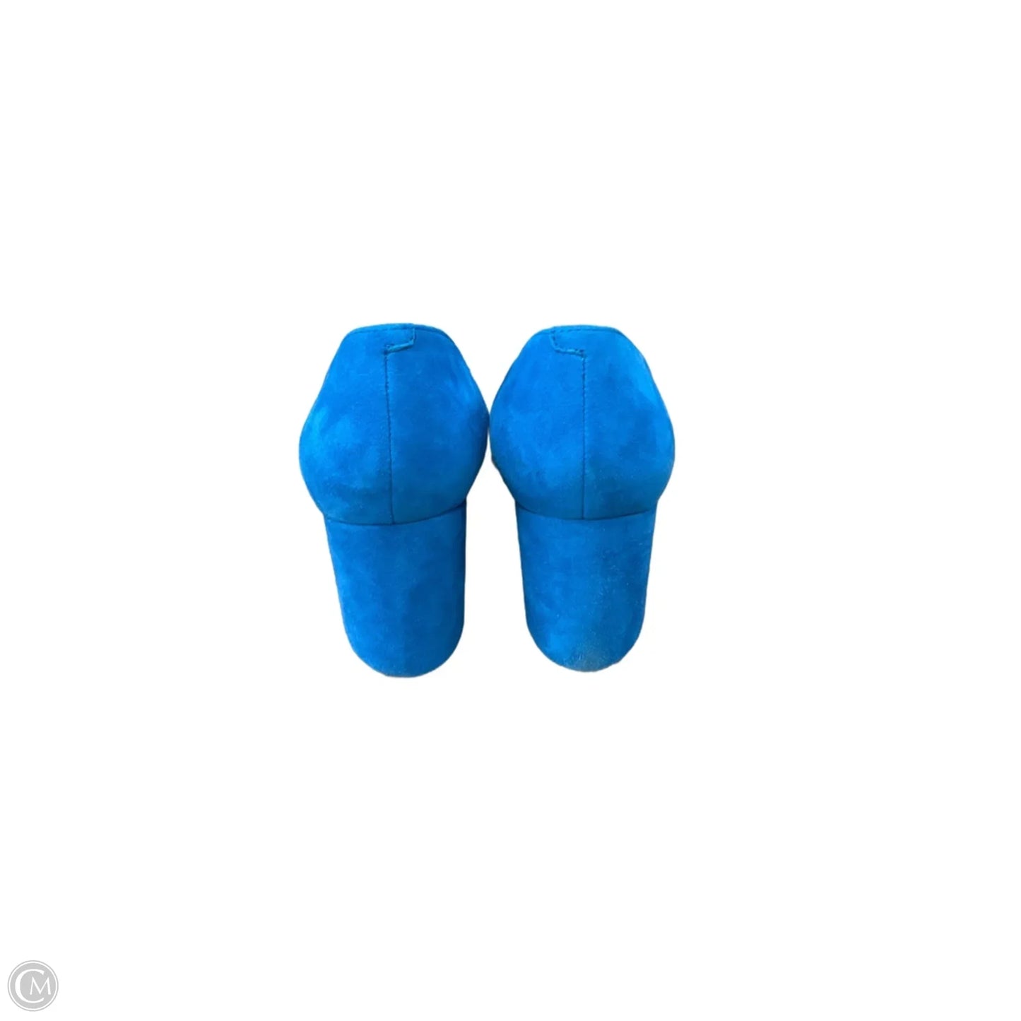 Shoes Heels Block By Marc Fisher In Blue, Size: 8.5