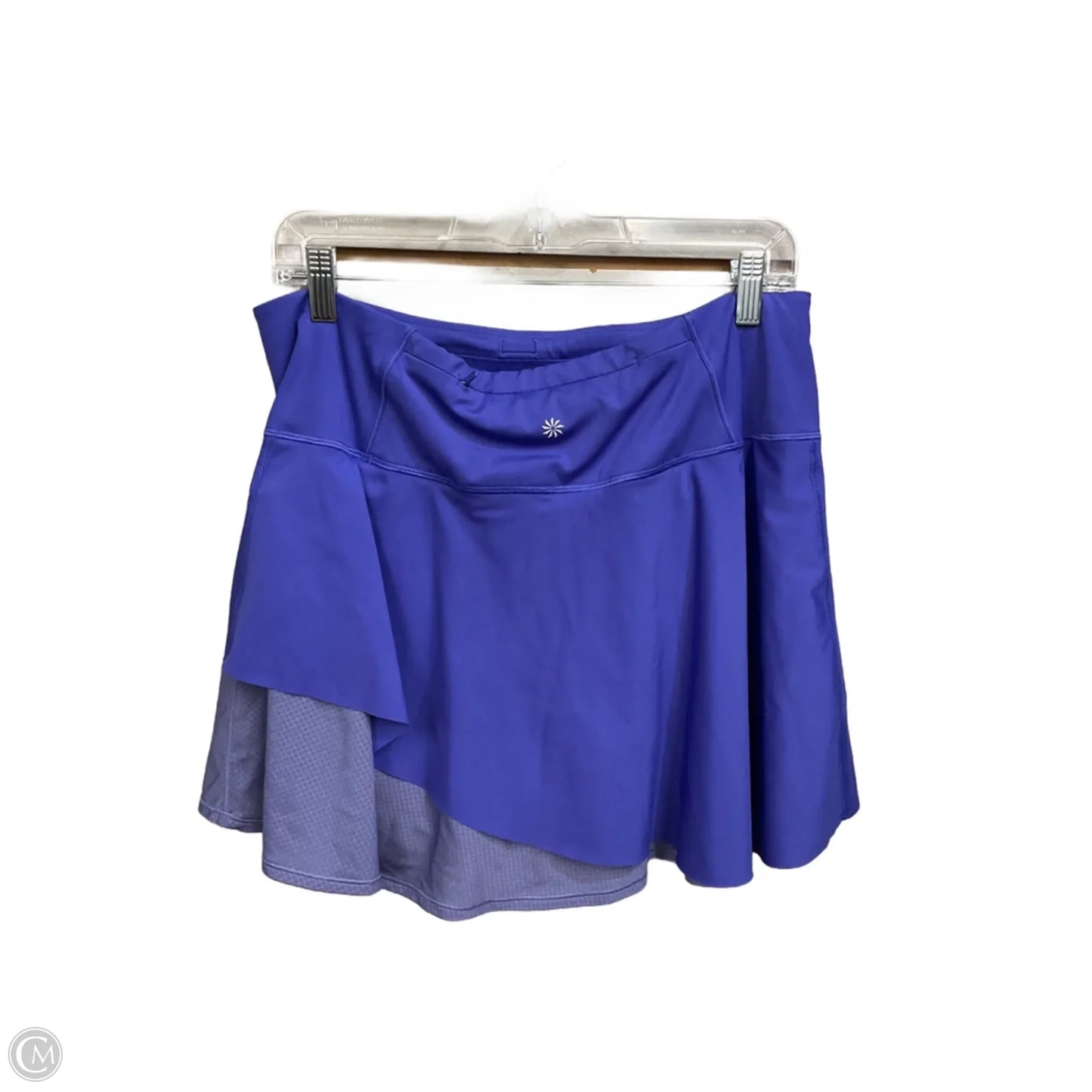 Athletic Skort By Athleta In Blue, Size: L