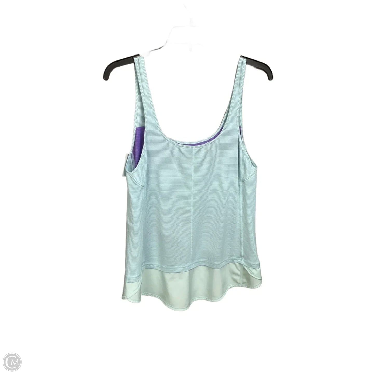 Athletic Tank Top By Lululemon In Blue & Purple, Size: M