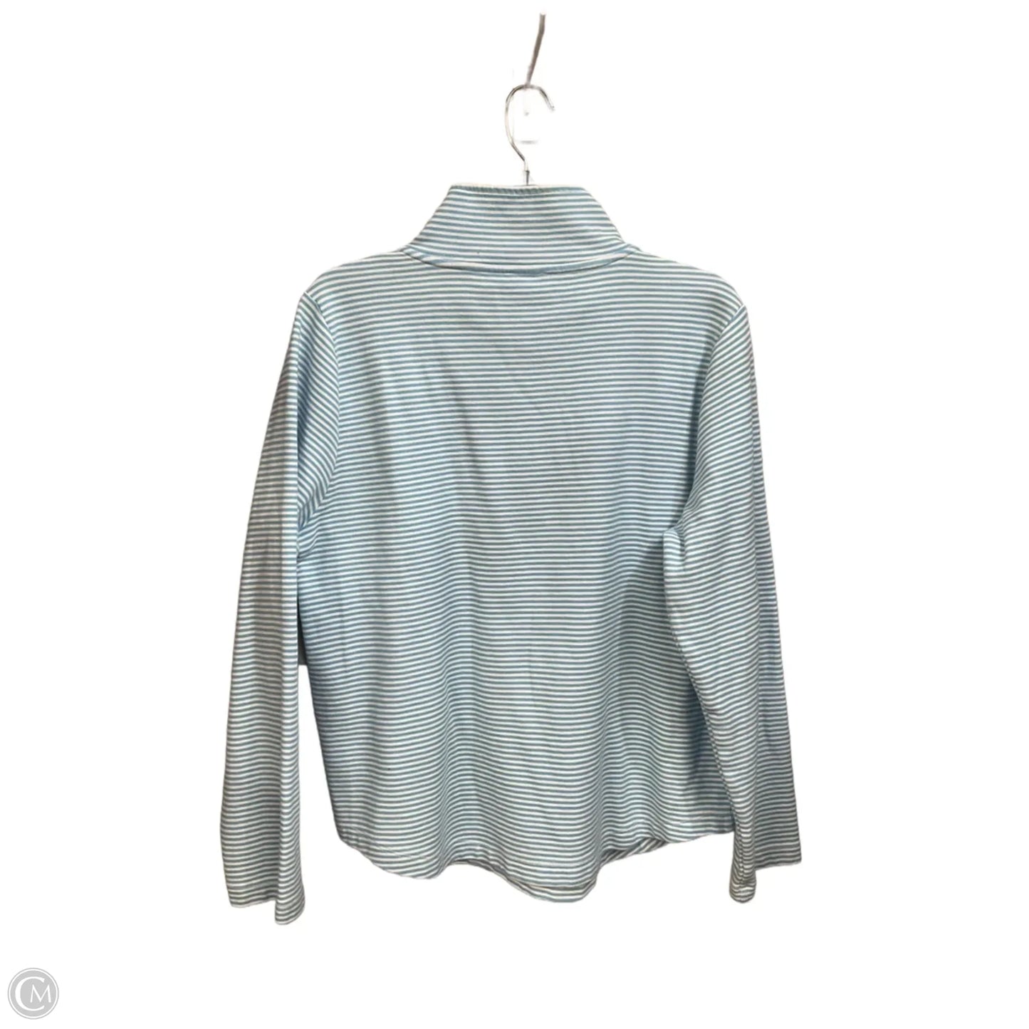 Sweatshirt Collar By J. Crew In Striped Pattern, Size: Xl