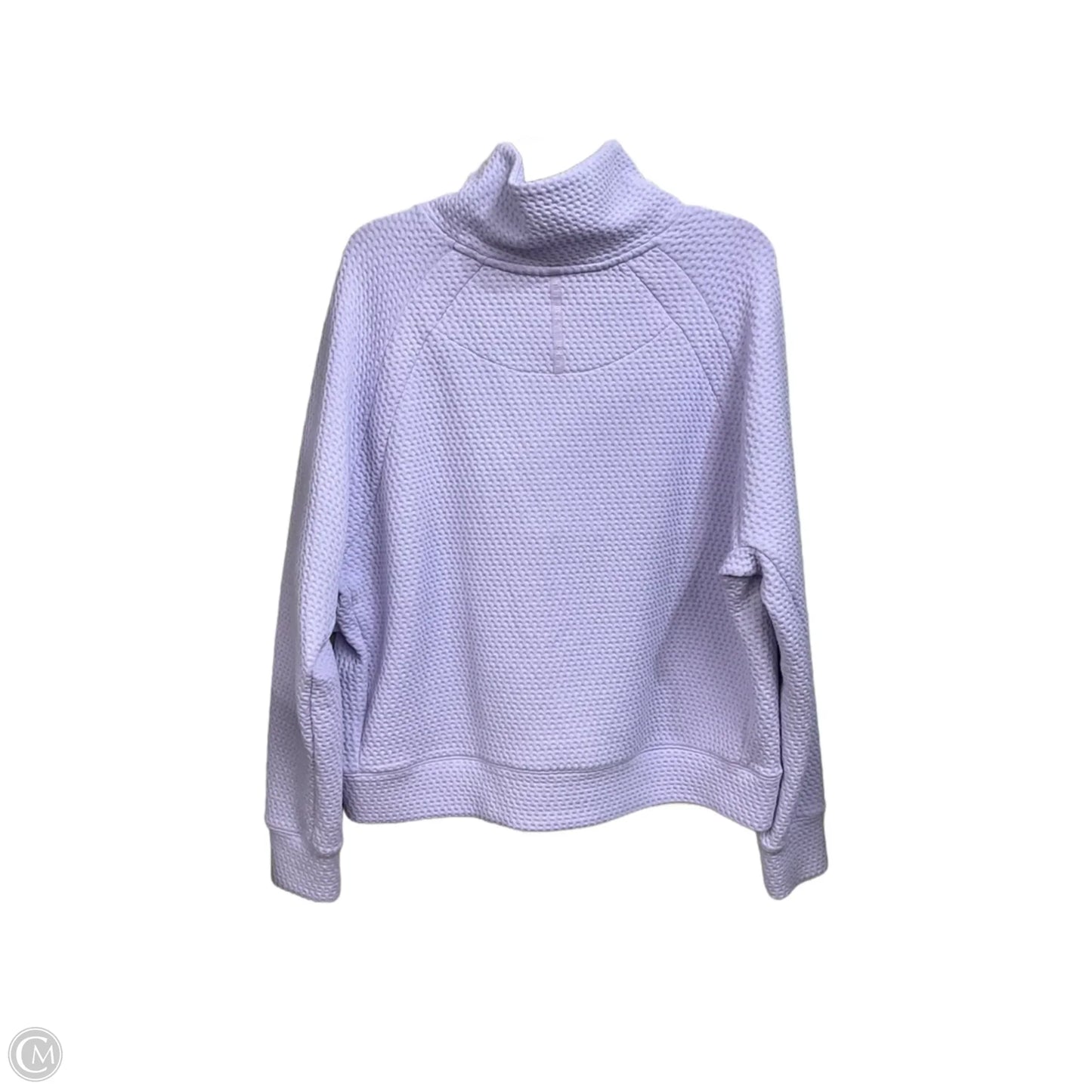 Sweatshirt Collar By L.l. Bean In Purple, Size: L