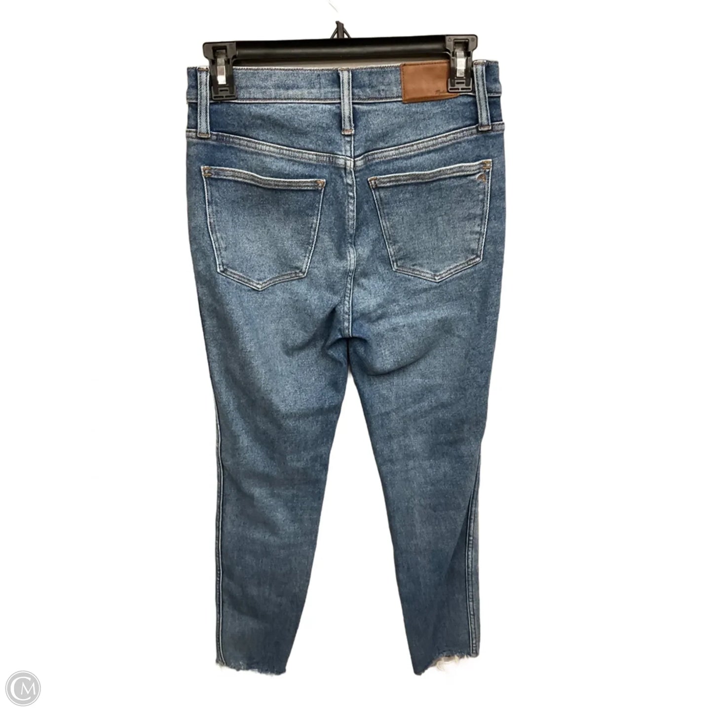 Jeans Skinny By Madewell In Blue Denim, Size: 4
