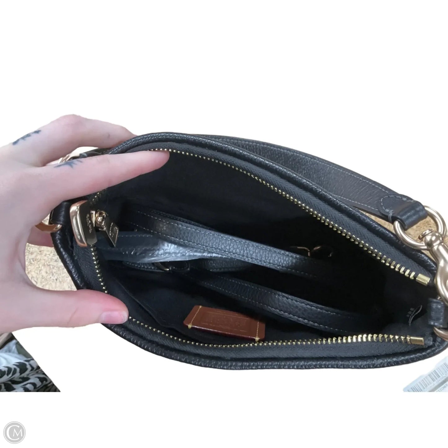 Crossbody Designer By Coach, Size: Small