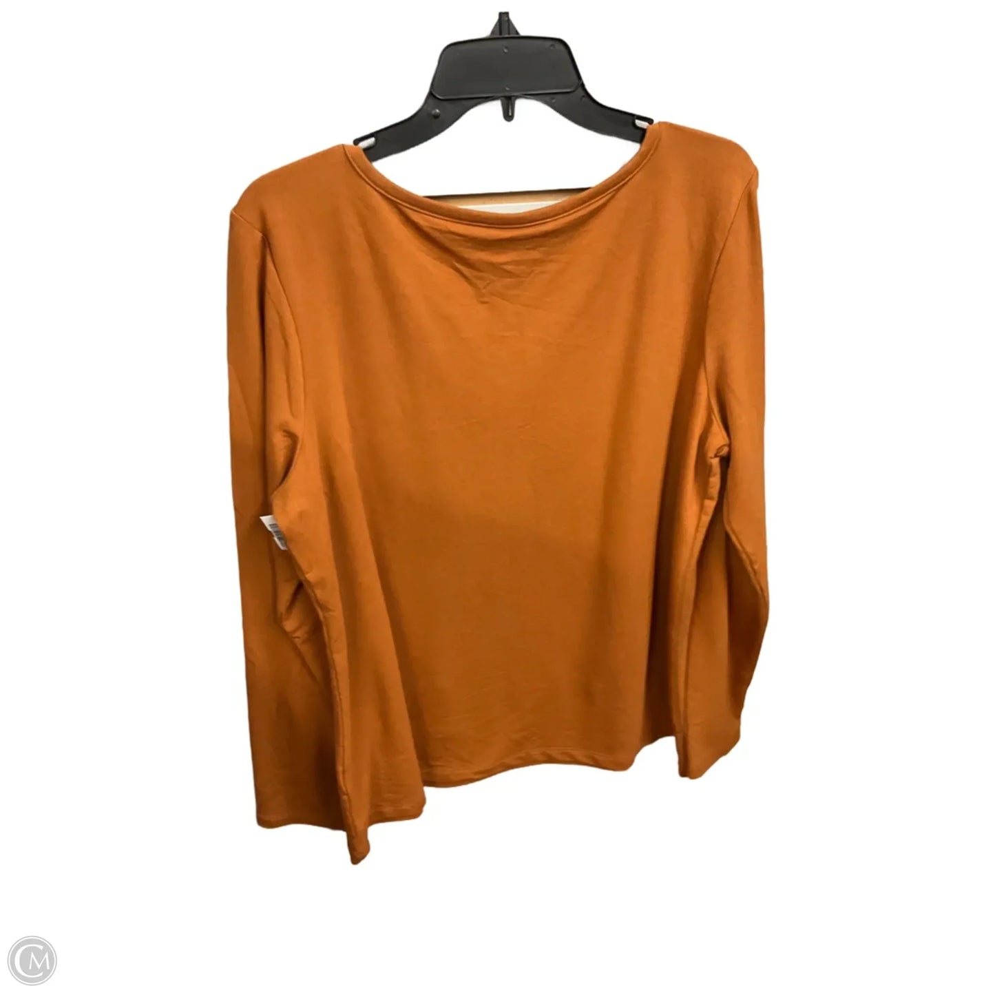 Top Long Sleeve By Banana Republic In Copper, Size: Xl