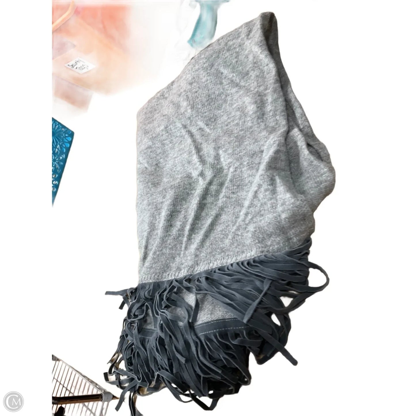 Scarf Winter By Clothes Mentor In Grey