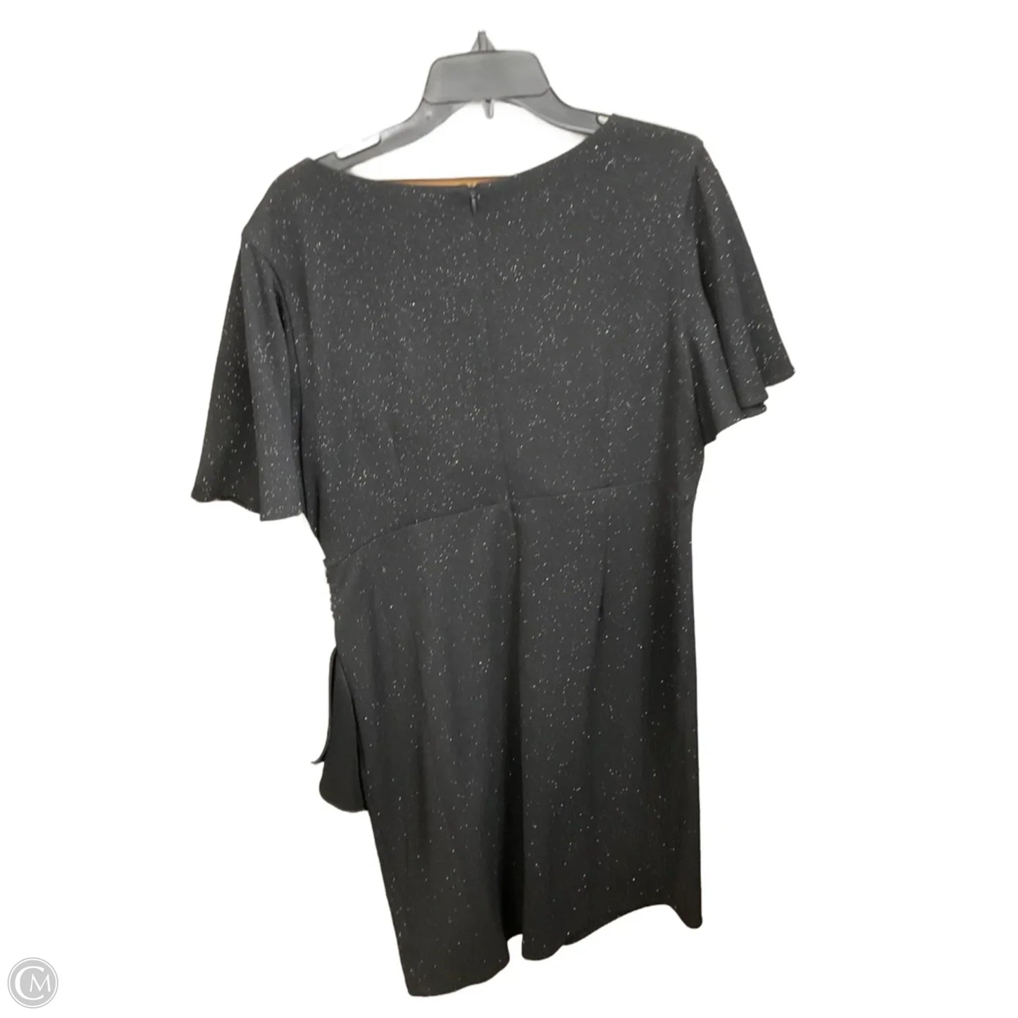 Dress Party Midi By Clothes Mentor In Black, Size: 2x