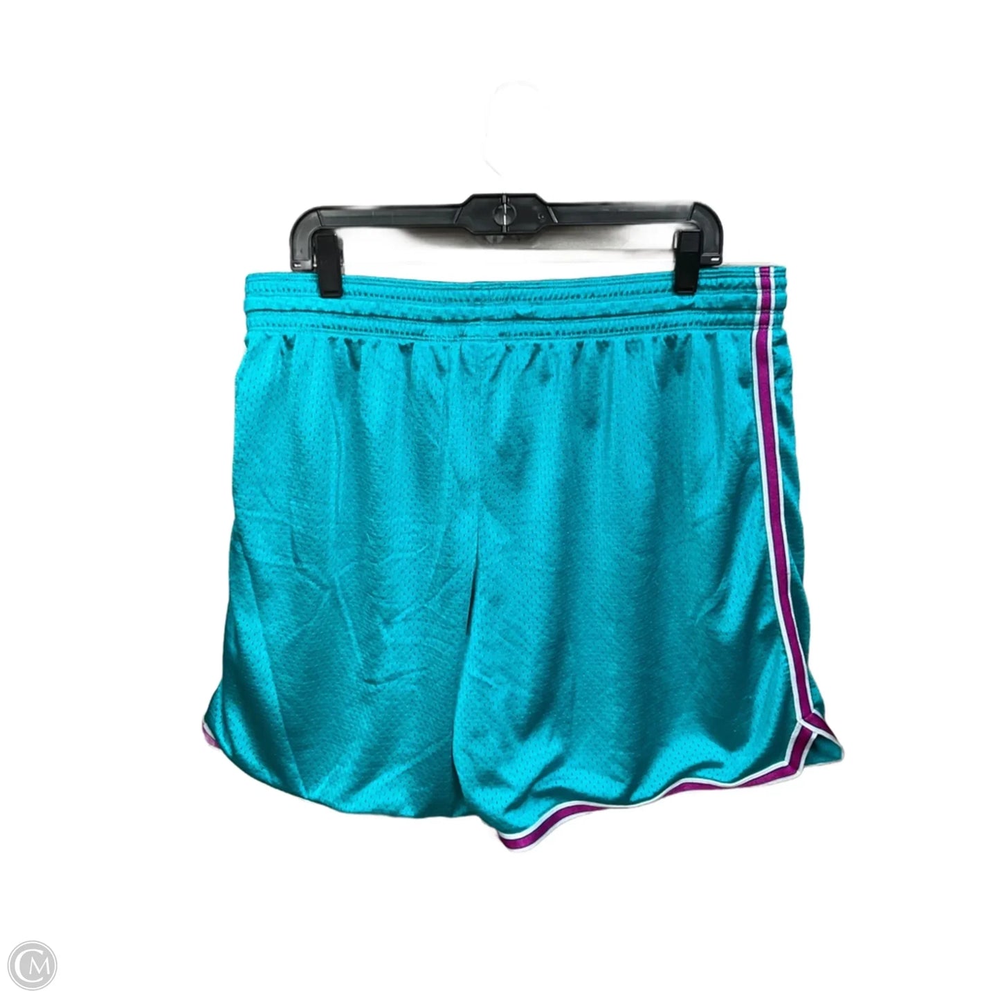 Athletic Shorts By Nike Apparel In Aqua, Size: Xl