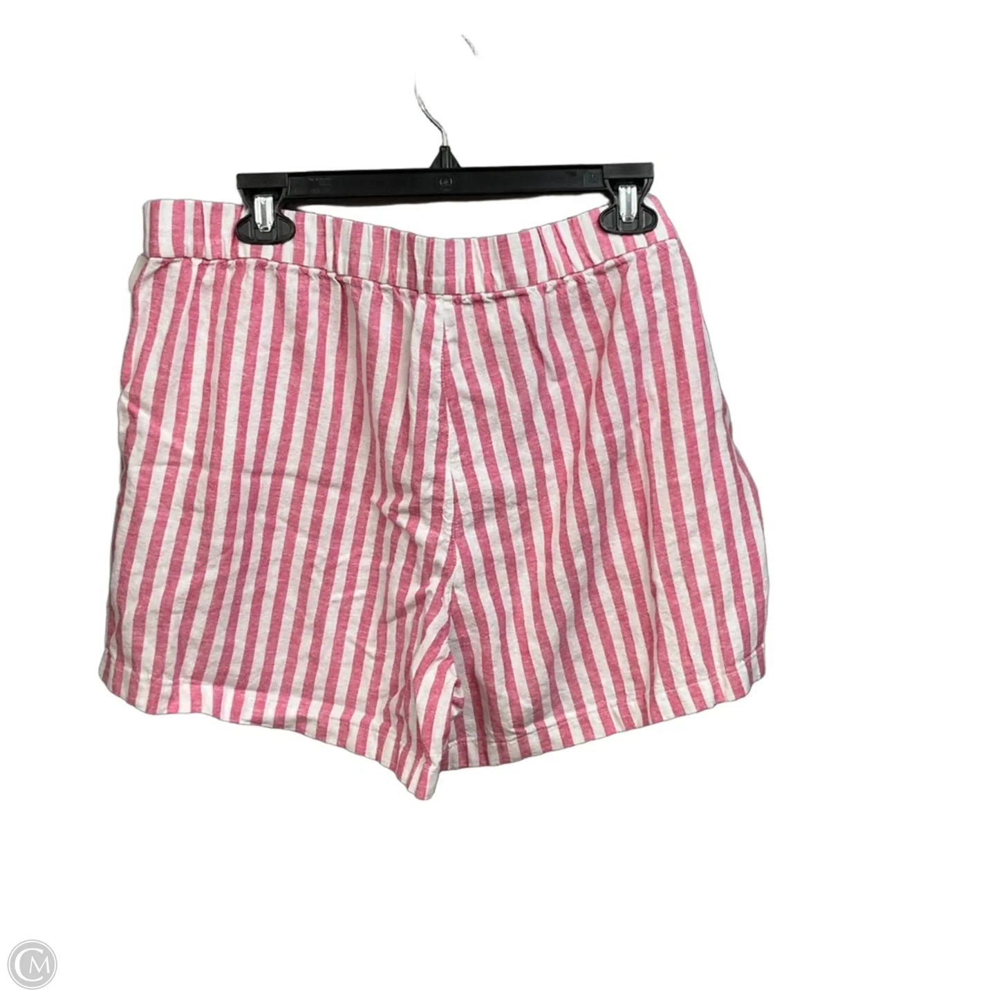 Shorts By J. Crew In Pink & White, Size: 12