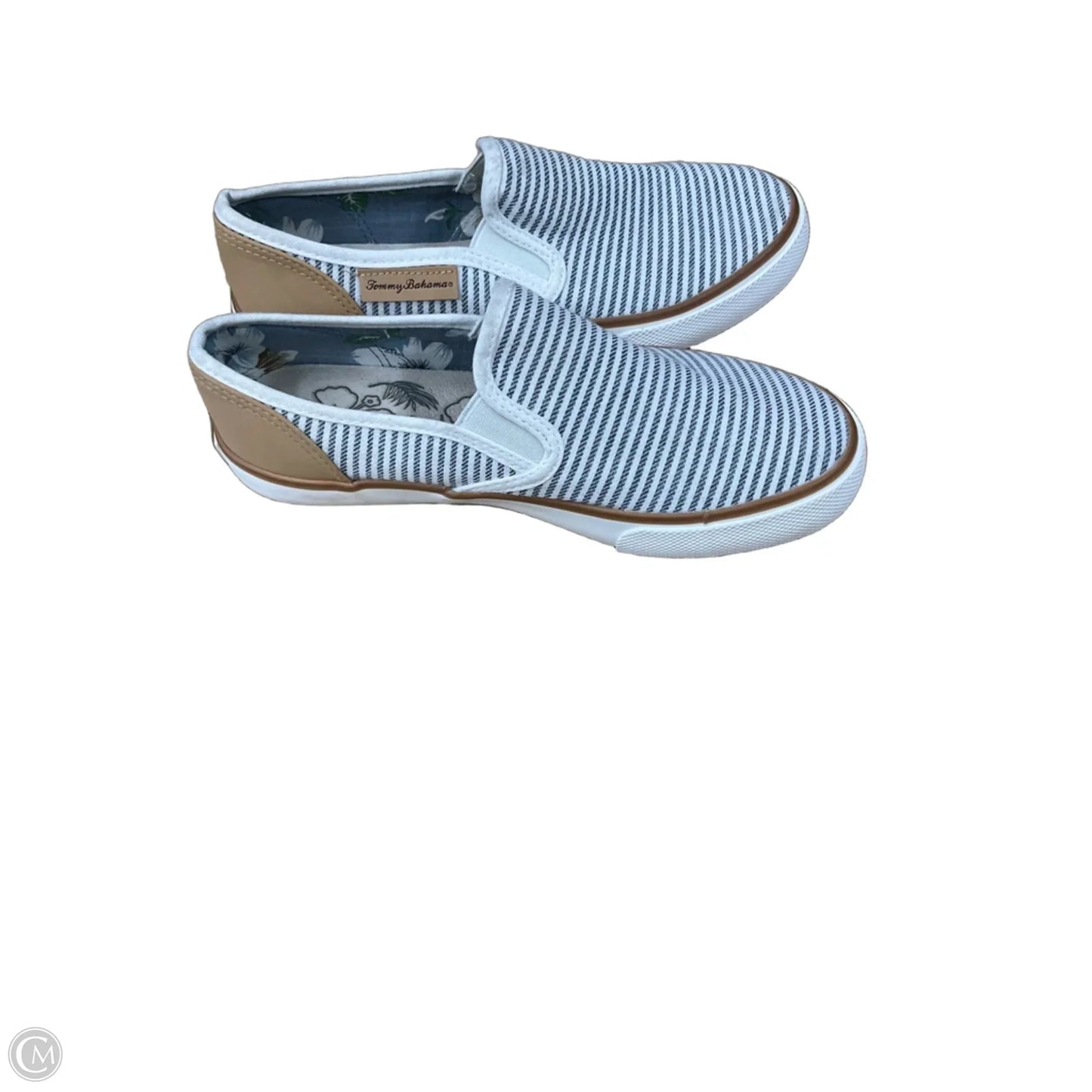 Shoes Sneakers By Tommy Bahama In Striped Pattern, Size: 6