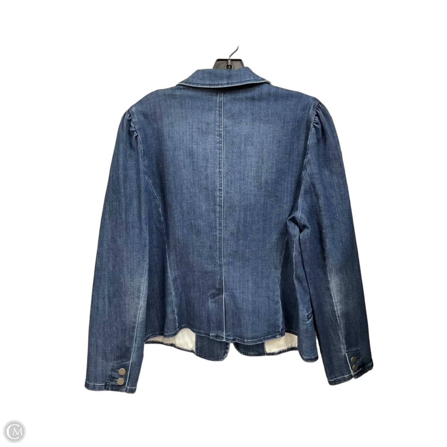 Blazer By Inc In Blue Denim, Size: Xxl