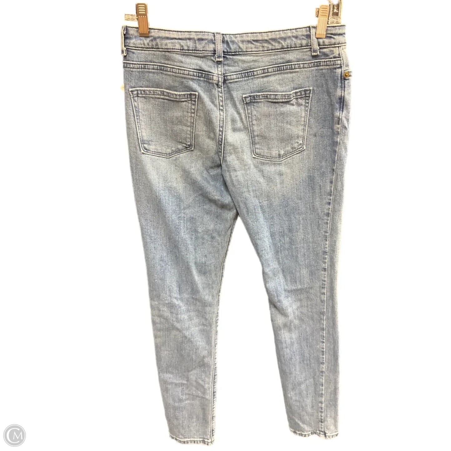 Jeans Straight By Vineyard Vines In Blue Denim, Size: 14