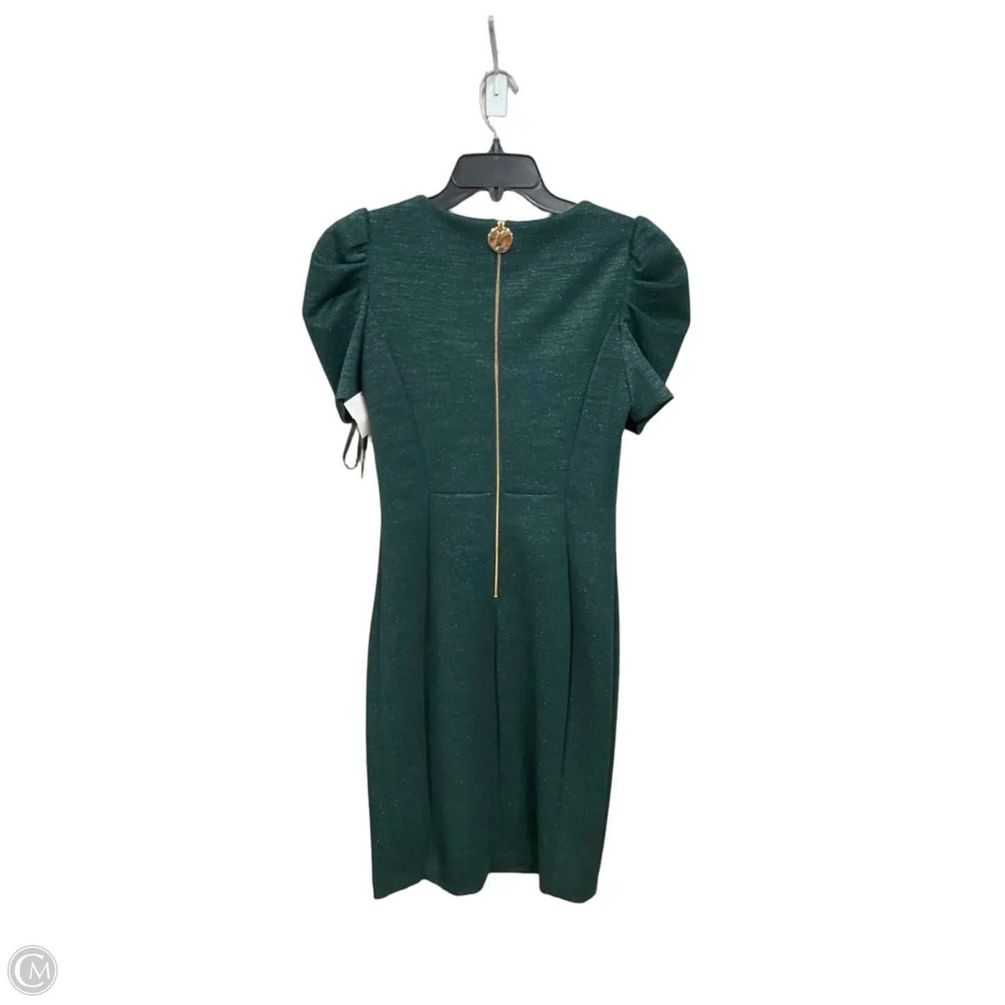 Dress Party Midi By Calvin Klein In Green, Size: S